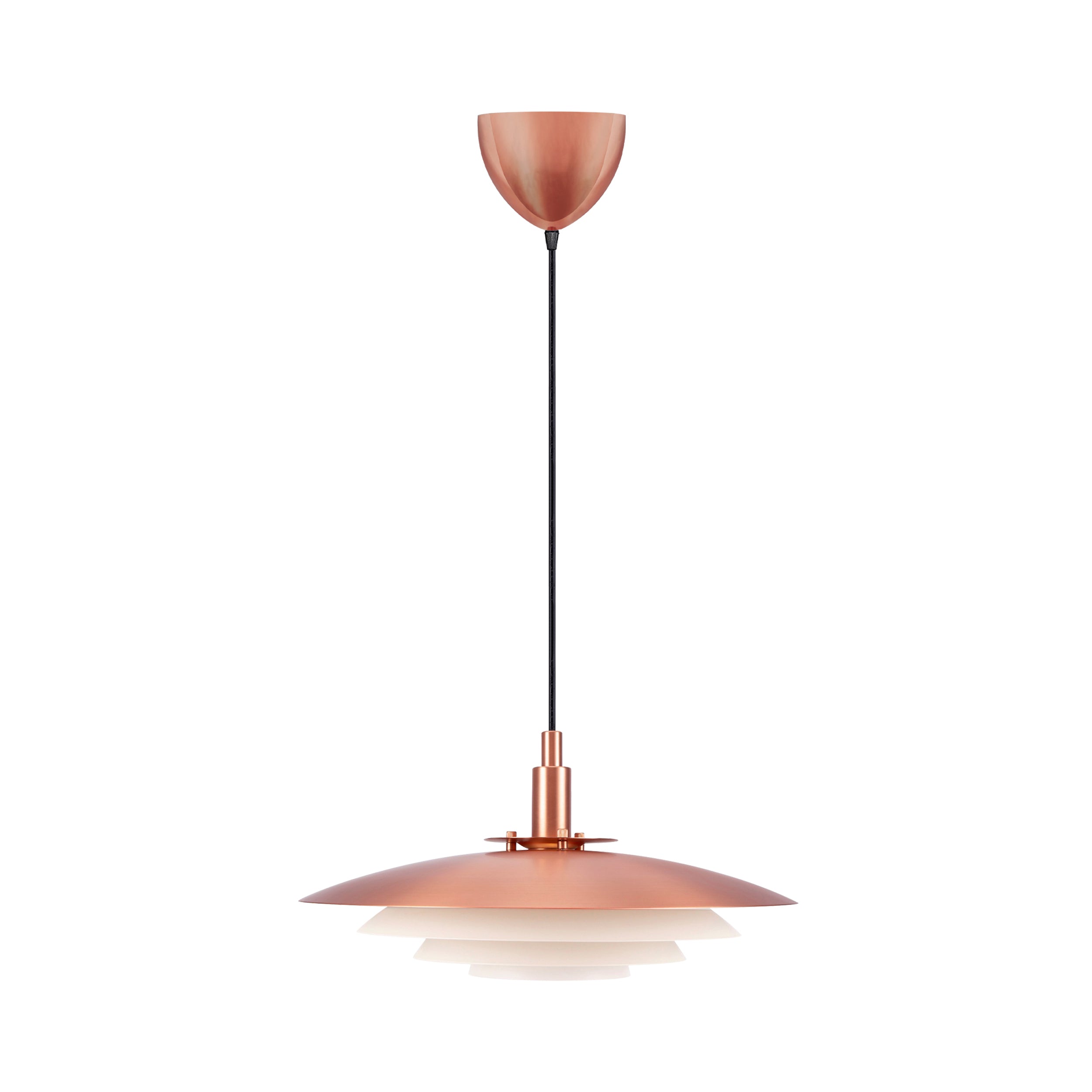 Lampa wisząca Bretagne miedziana