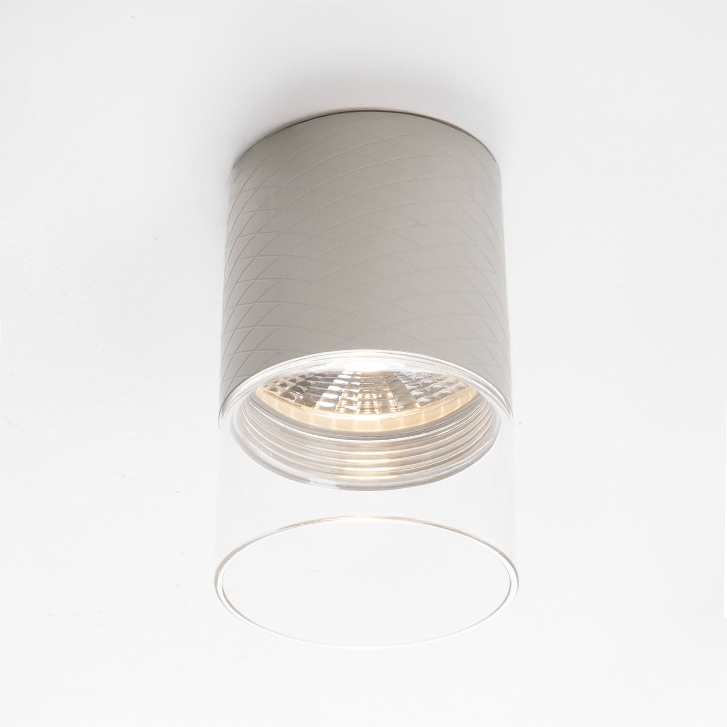 Lampa Sufitowa LED Fusion szara