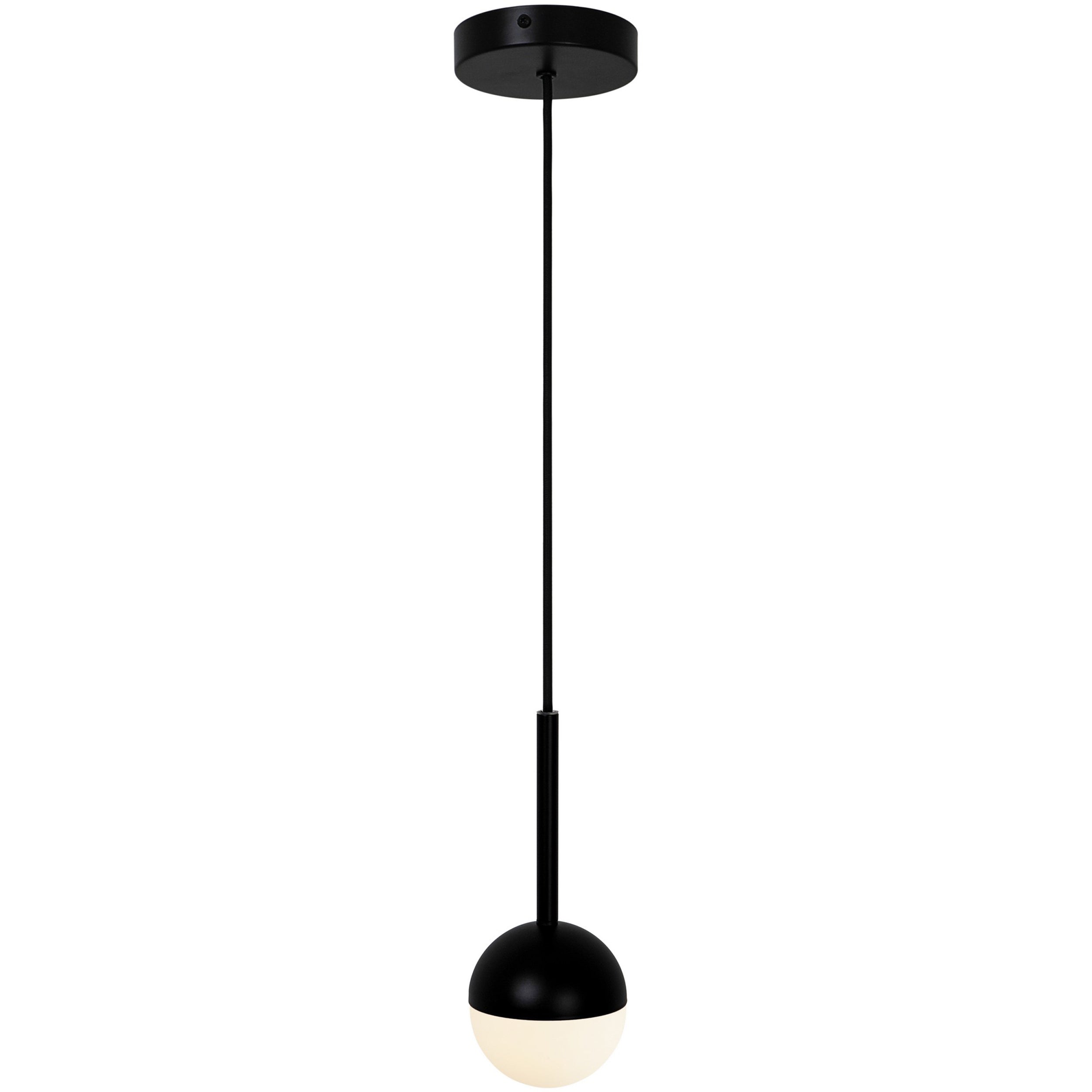 Lampa wisząca Contina czarna