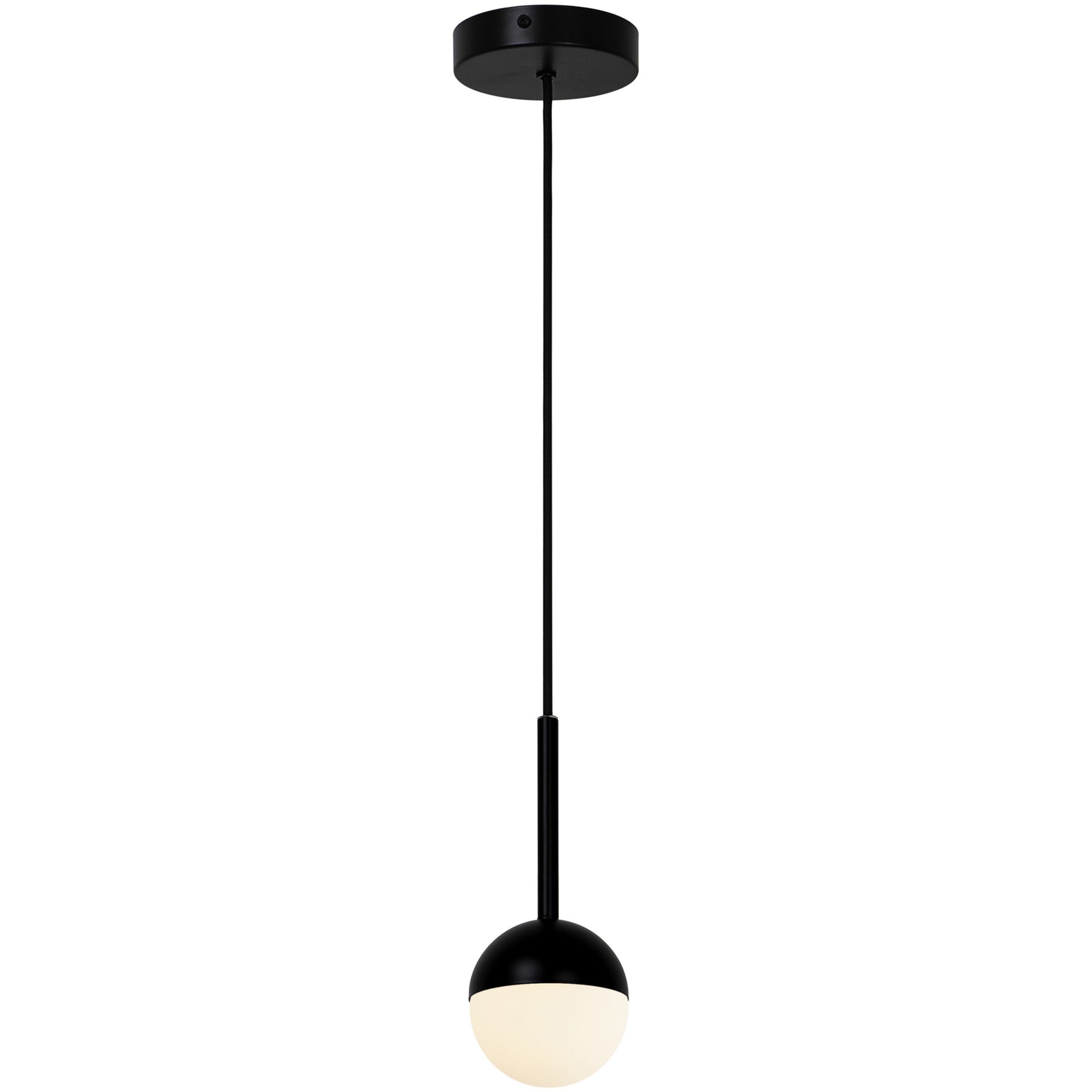 Lampa wisząca Contina czarna