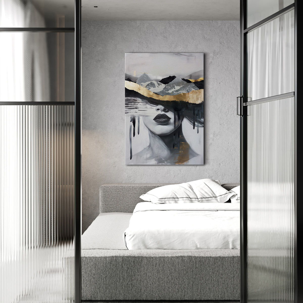 Obraz na płótnie Eve 100x70 cm - materiał tkanina
