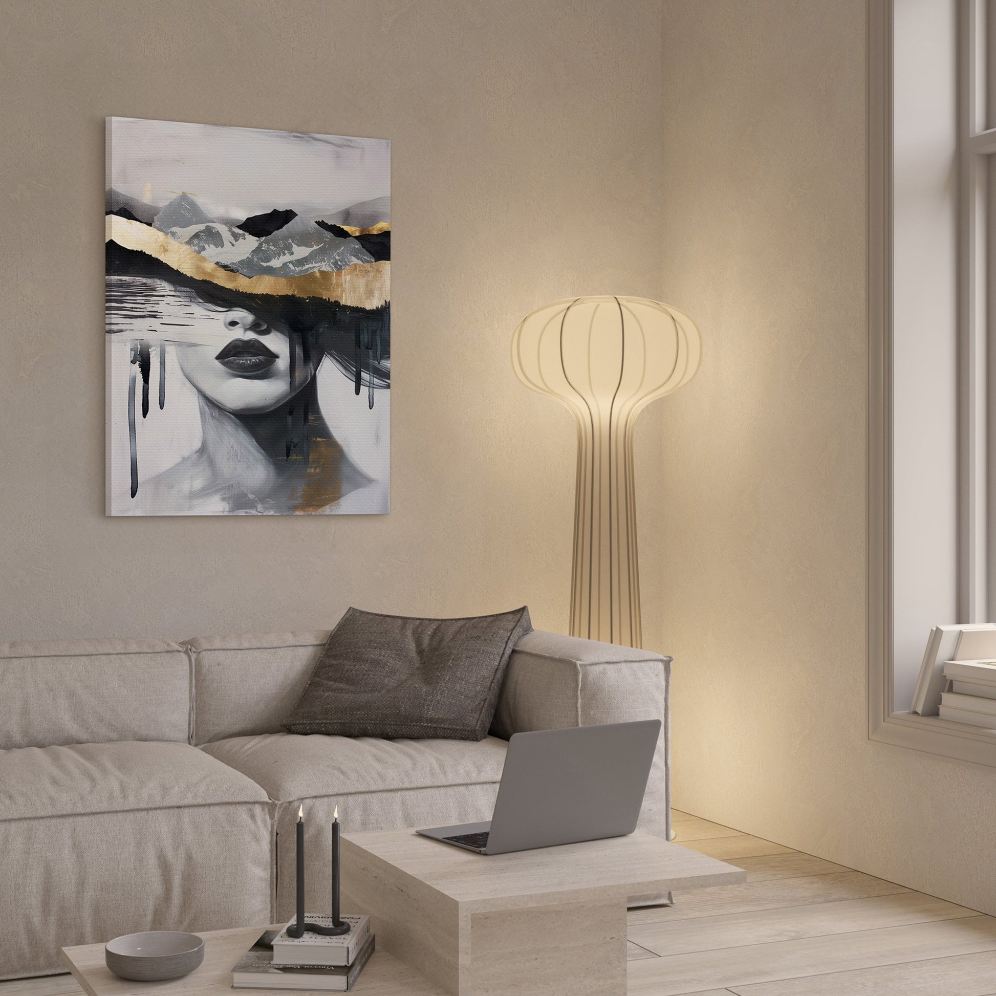 Obraz na płótnie Eve 100x70 cm - kształt prostokątny