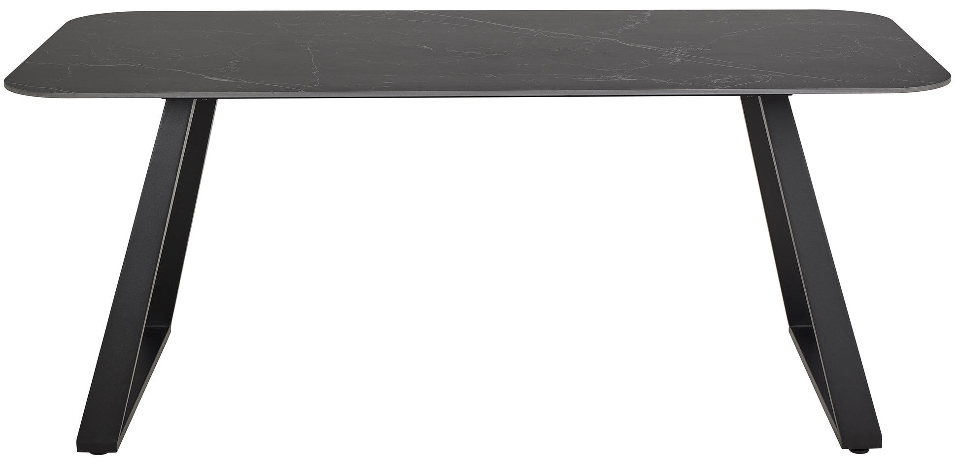 Stół do jadalni Antalya 180x90 cm grafitowy ceramiczny blat - kolor ciemnoszary