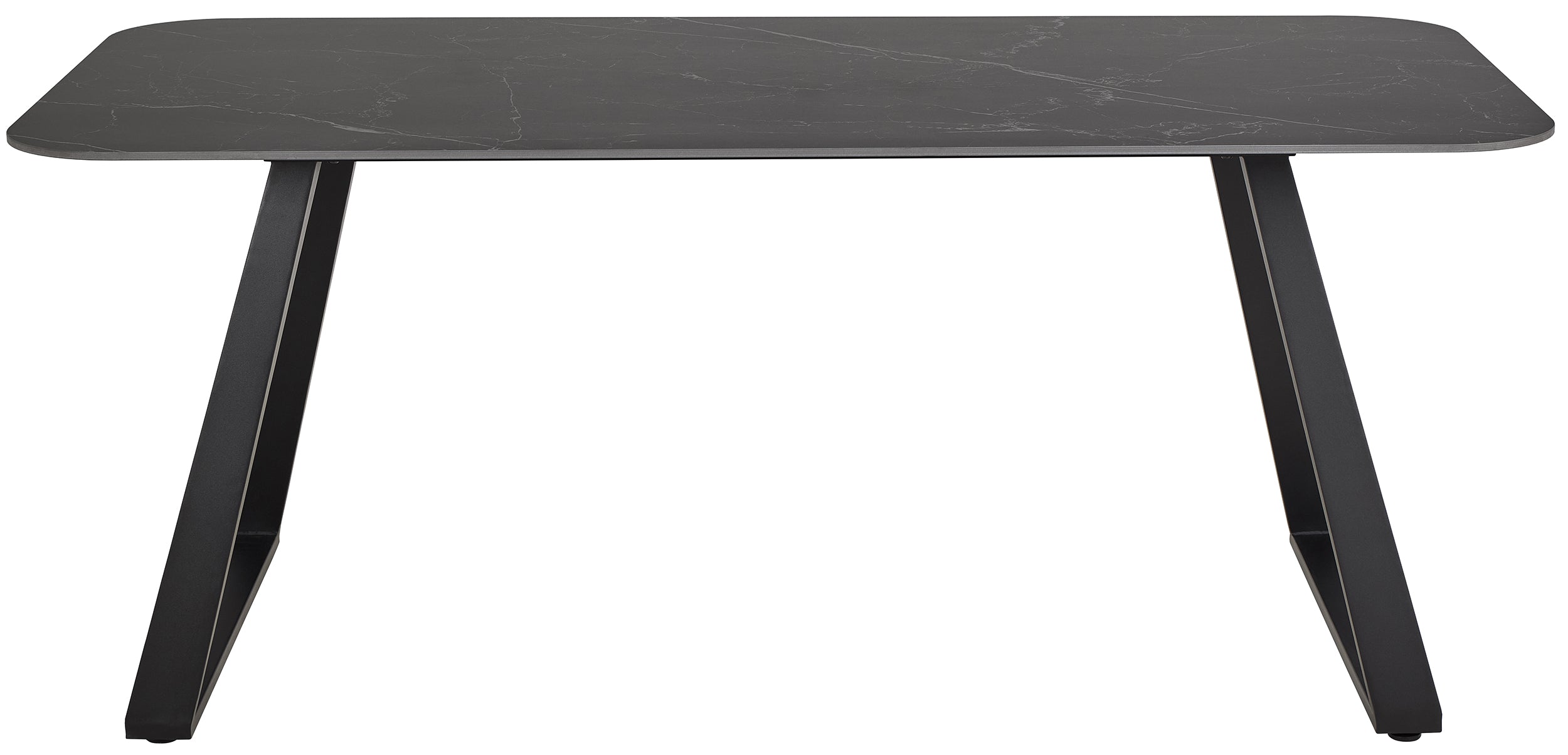 Stół do jadalni Antalya 180x90 cm grafitowy ceramiczny blat - kolor ciemnoszary