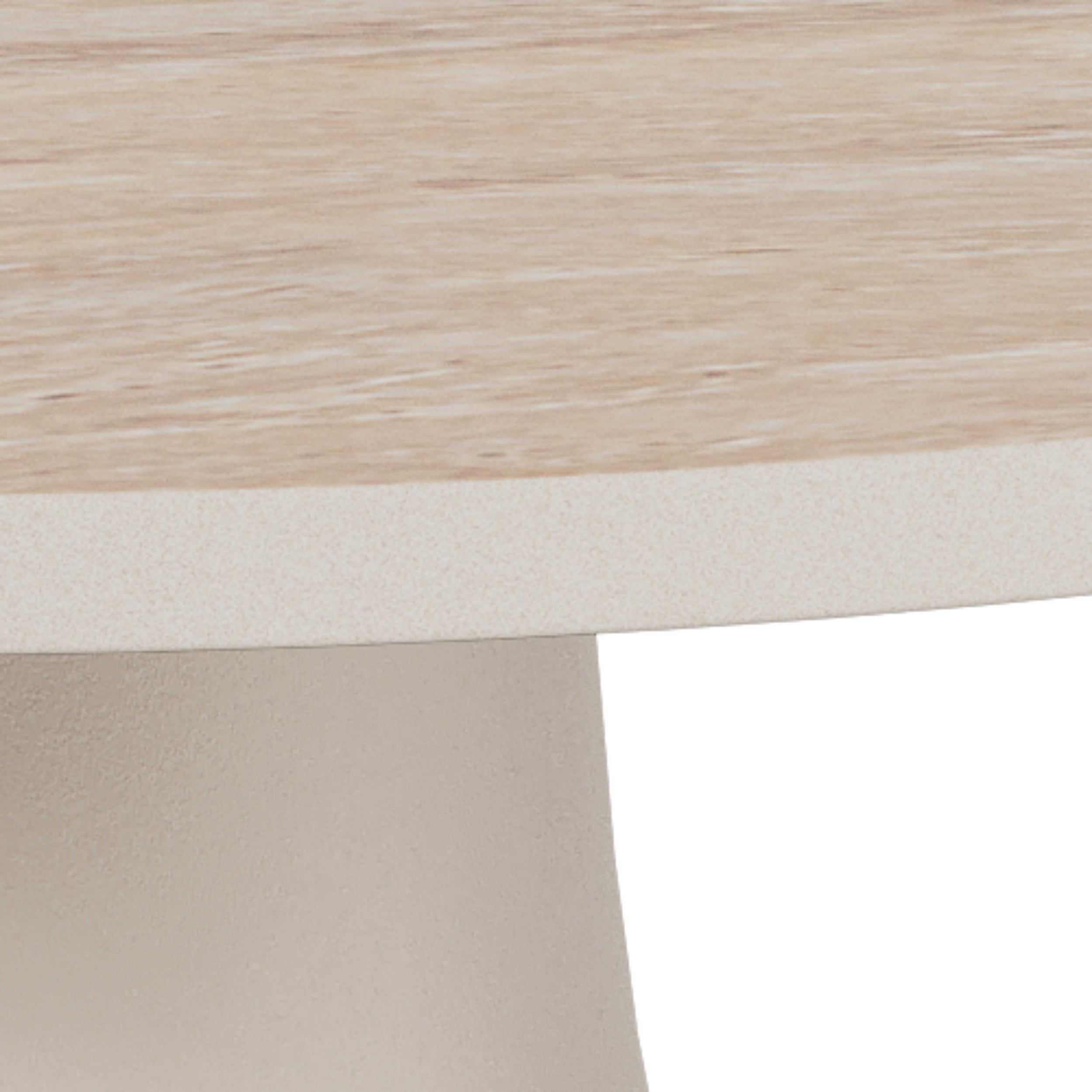Stolik kawowy Santorini 45 cm trawertyn - kształt okrągły