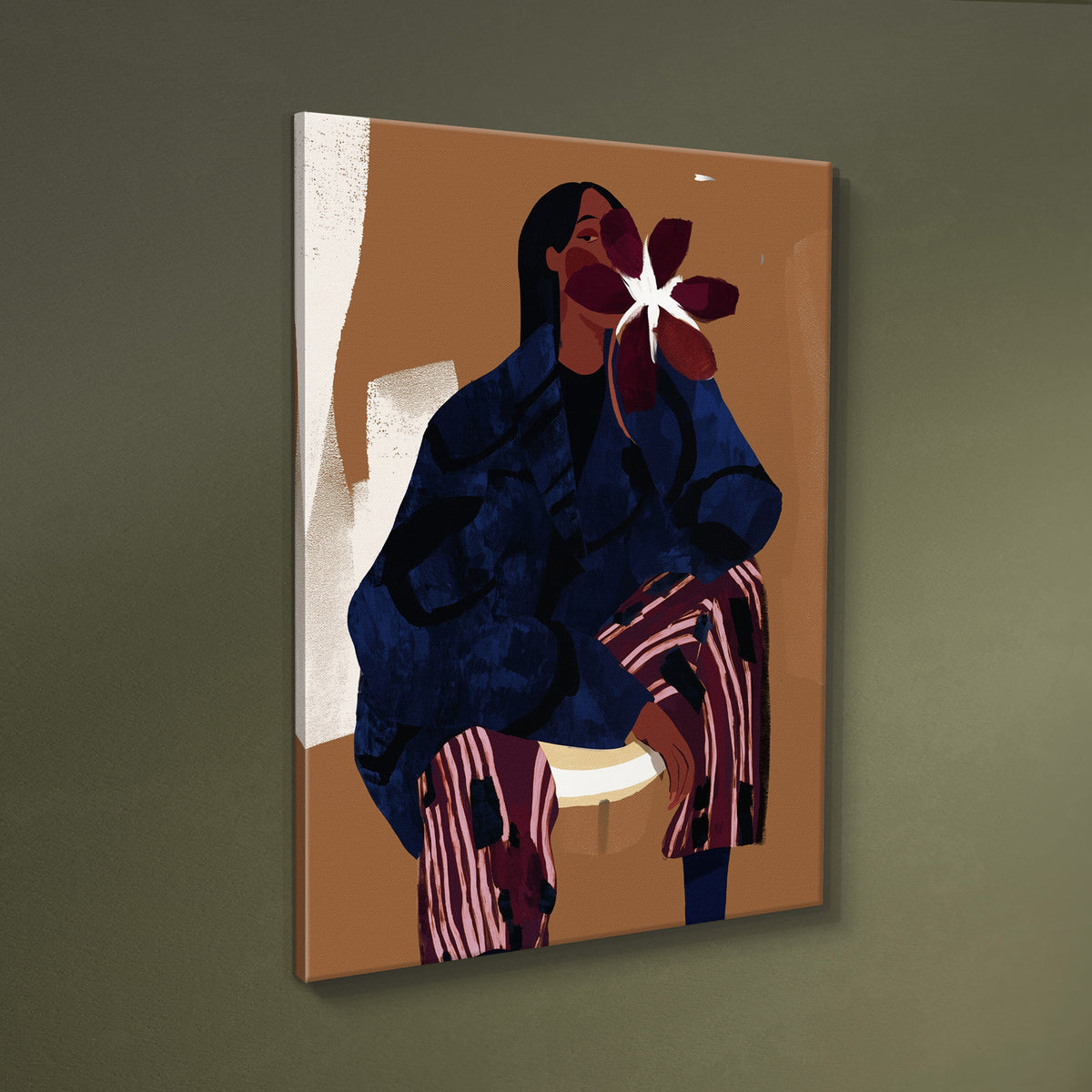 Obraz na płótnie Her 80x60 cm - styl nowoczesny