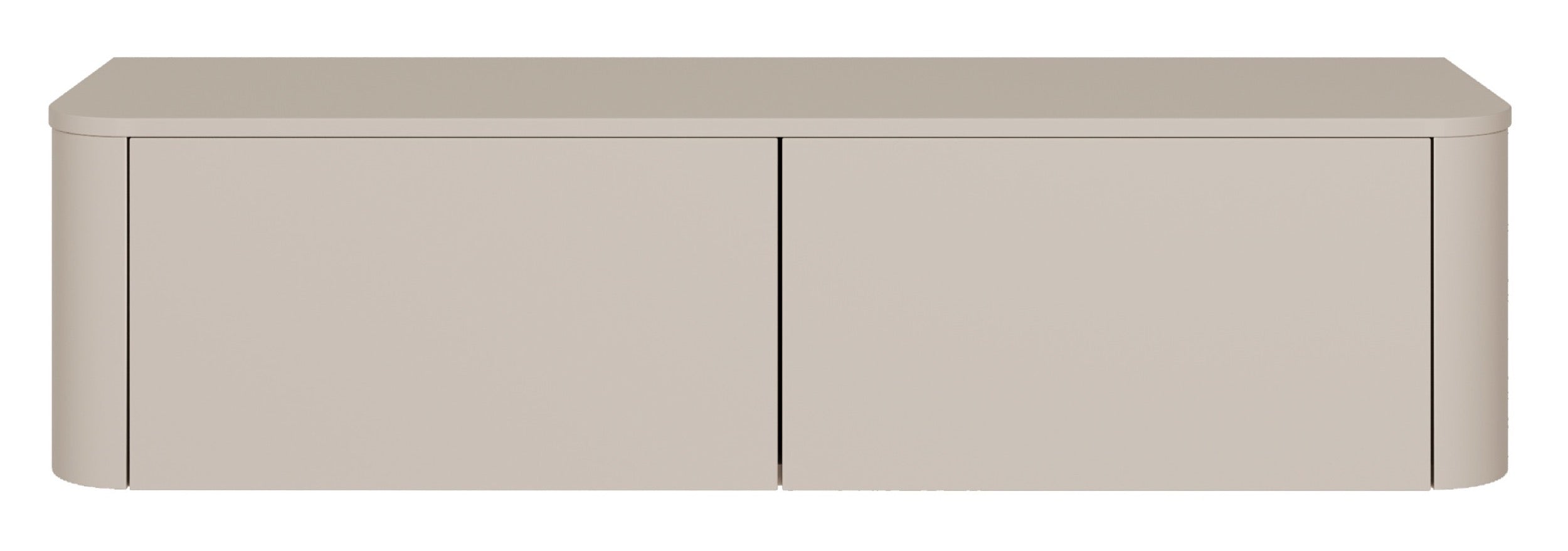 Szafka RTV Luvio wisząco-stojąca 140 cm - styl minimalistyczny