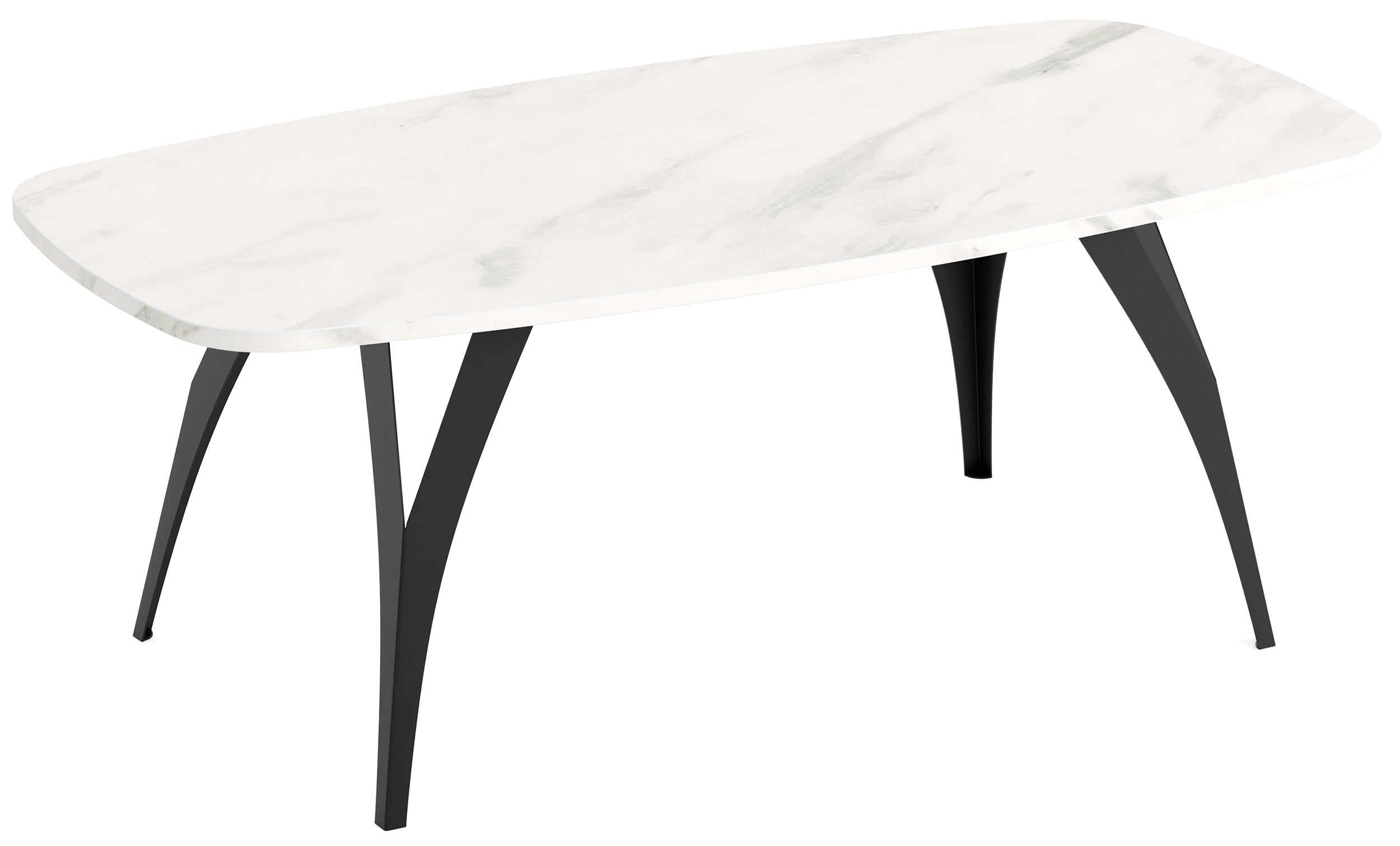 Stolik kawowy Diffini 120x60 cm Marmur Bianco