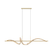 Lampa wisząca Athesa złota