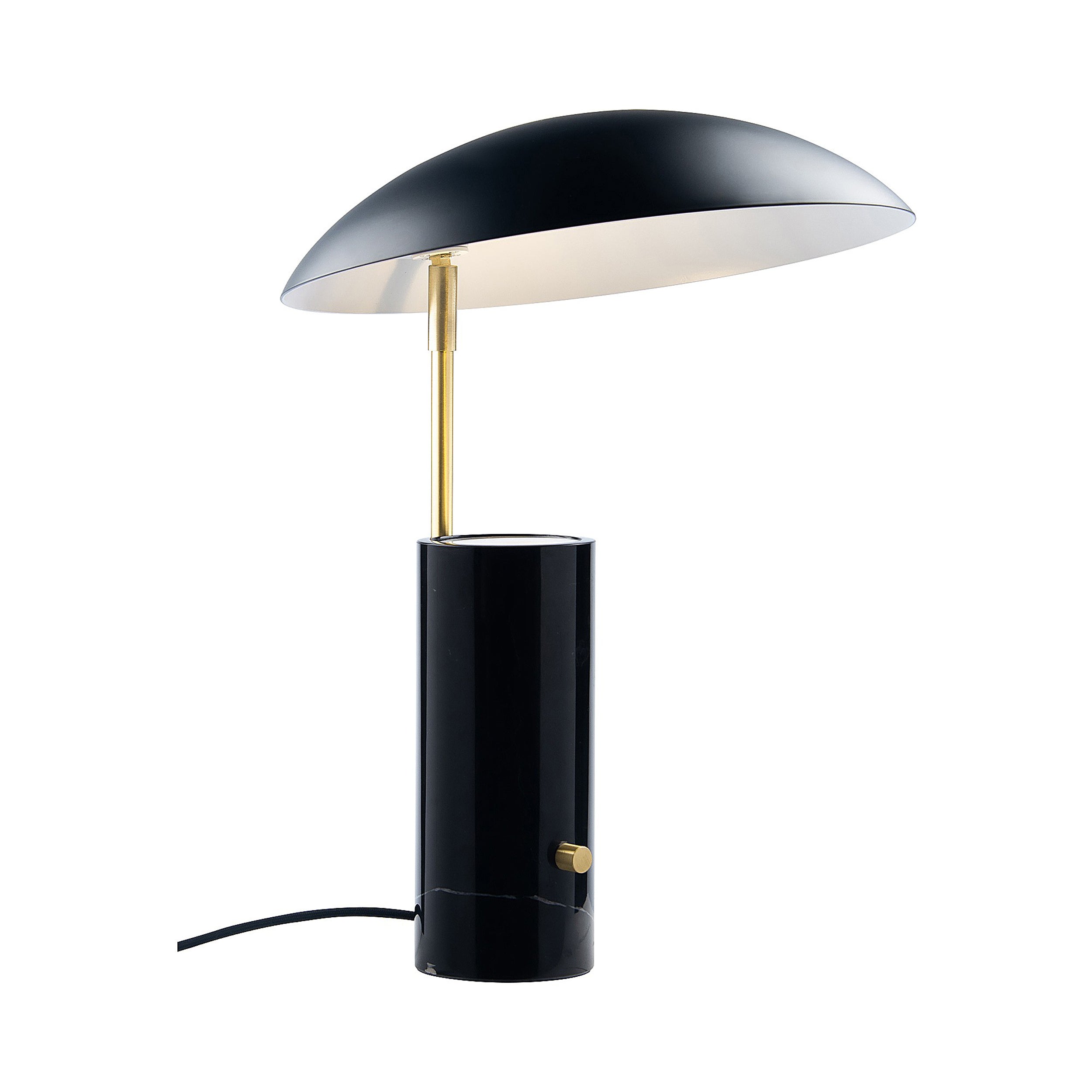 Lampa stołowa Mademoiselles czarny marmur