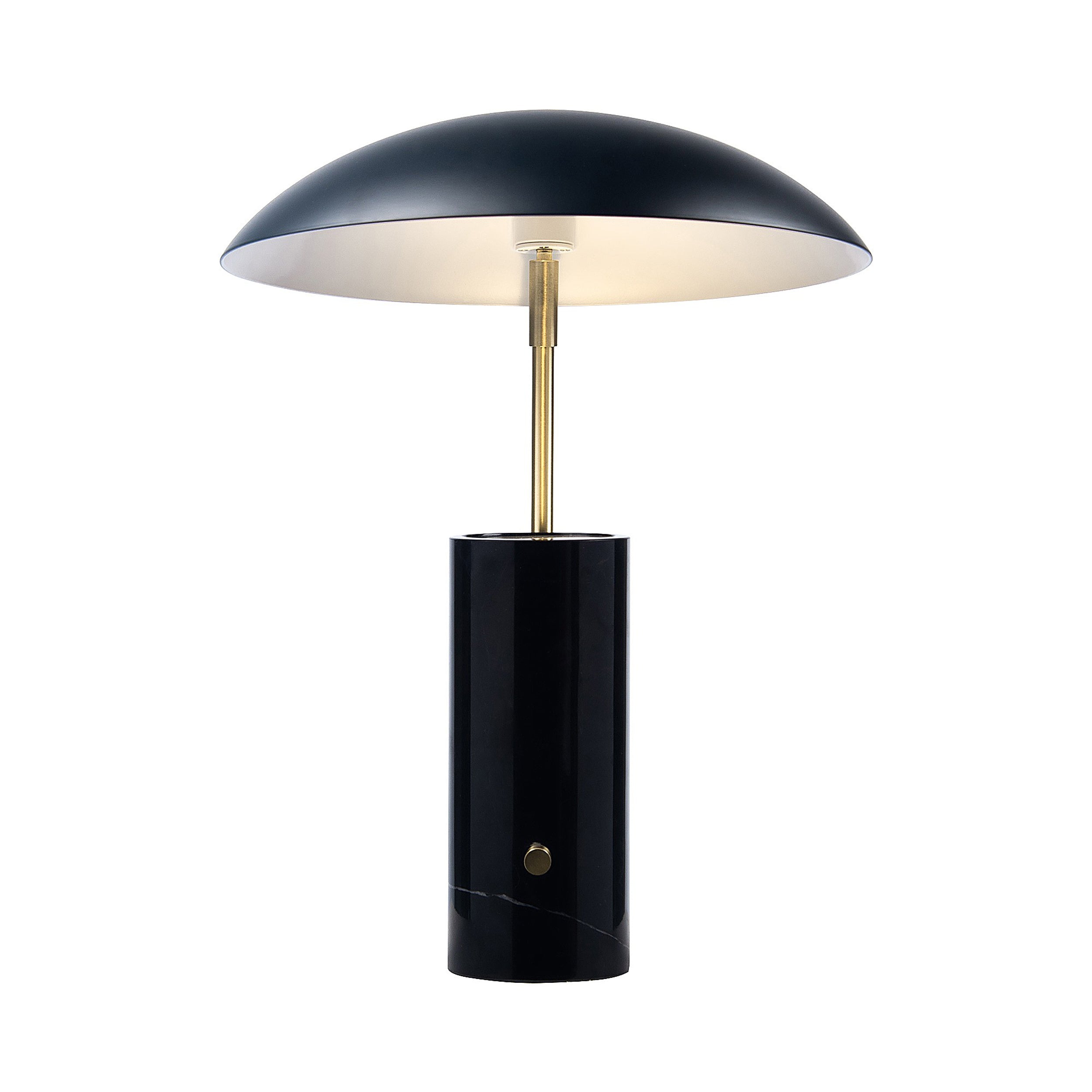 Lampa stołowa Mademoiselles czarny marmur