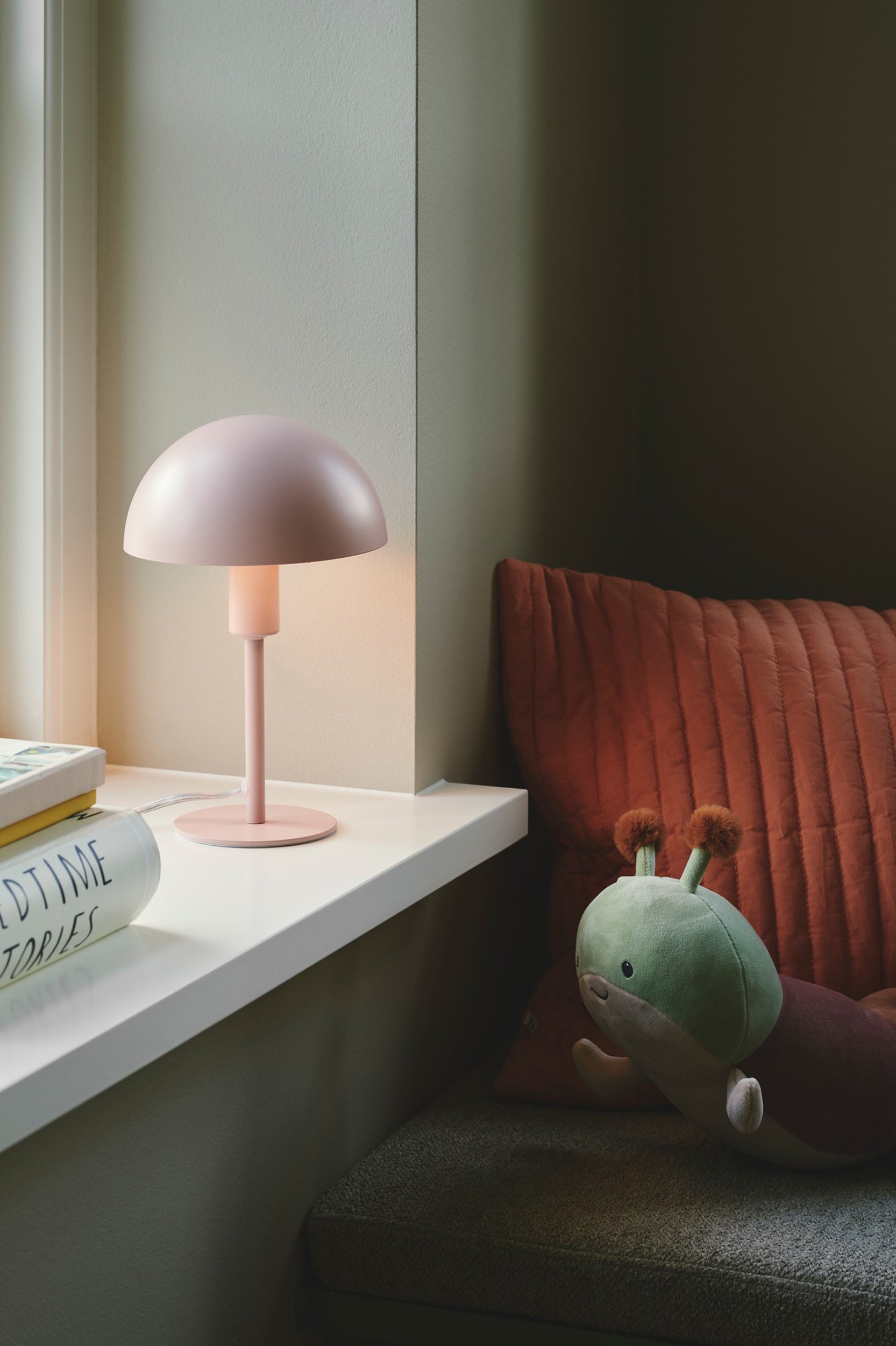 Lampa stołowa Ellen Mini pudrowo różowa