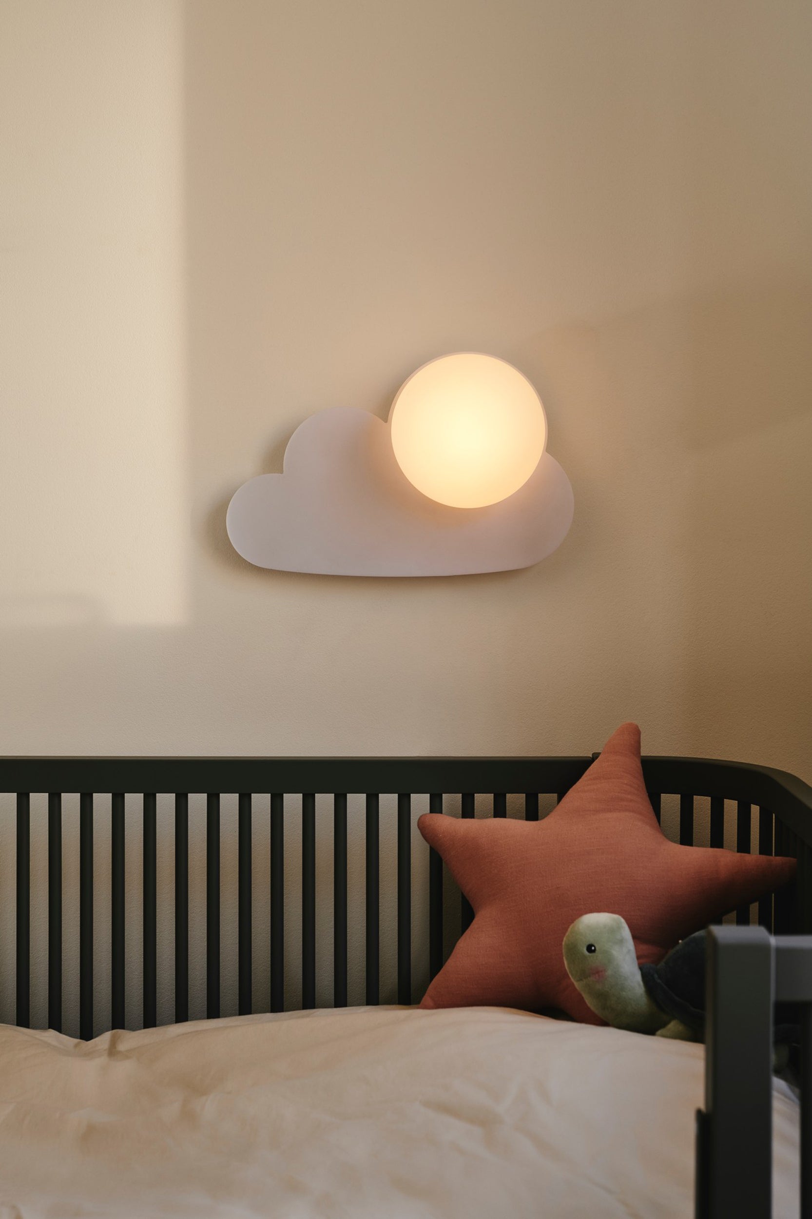Kinkiet ścienny Skyku Cloud biały