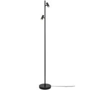 Lampa podłogowa Omari LED czarna z funkcja ściemniania