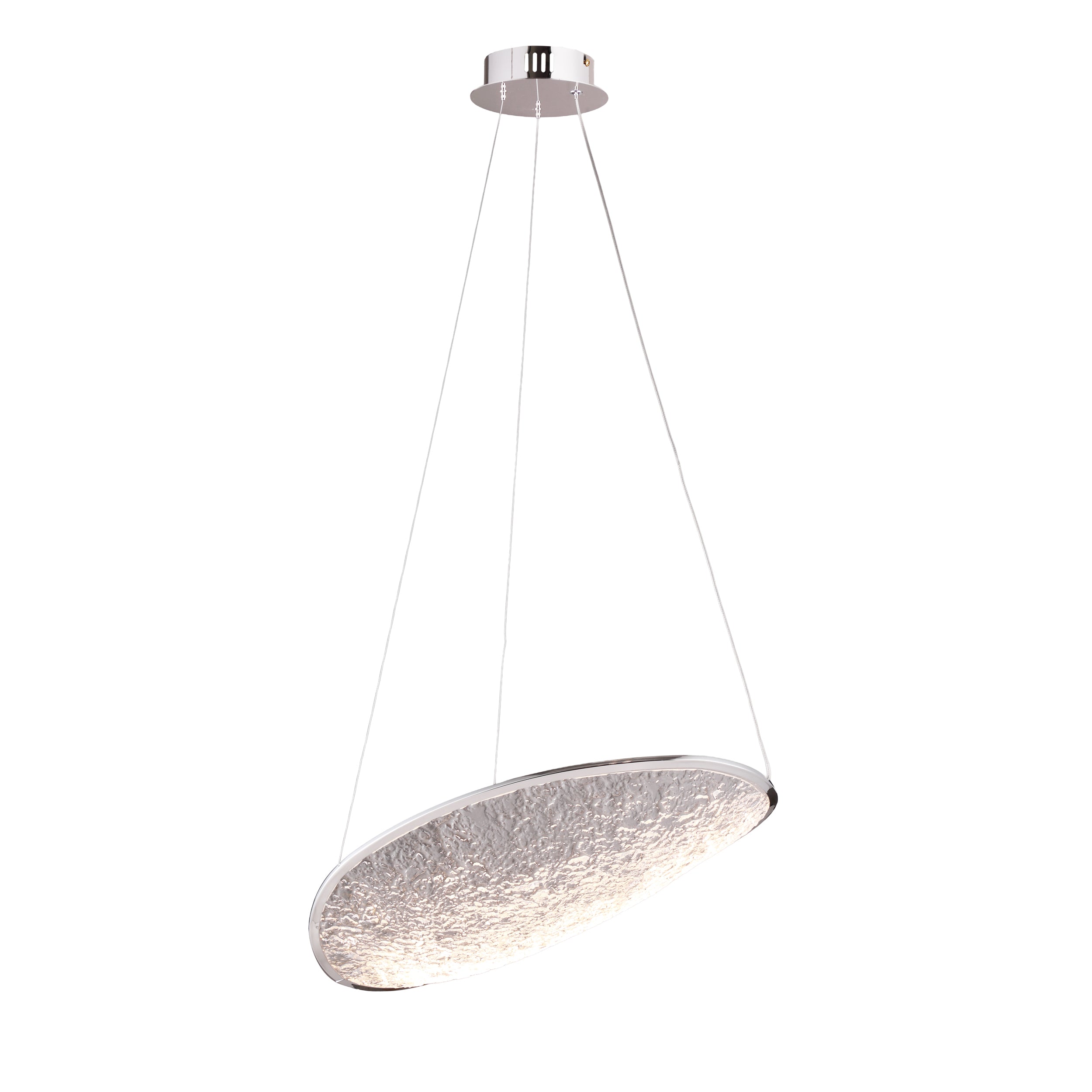 Lampa Wisząca Glamour Empire srebrna