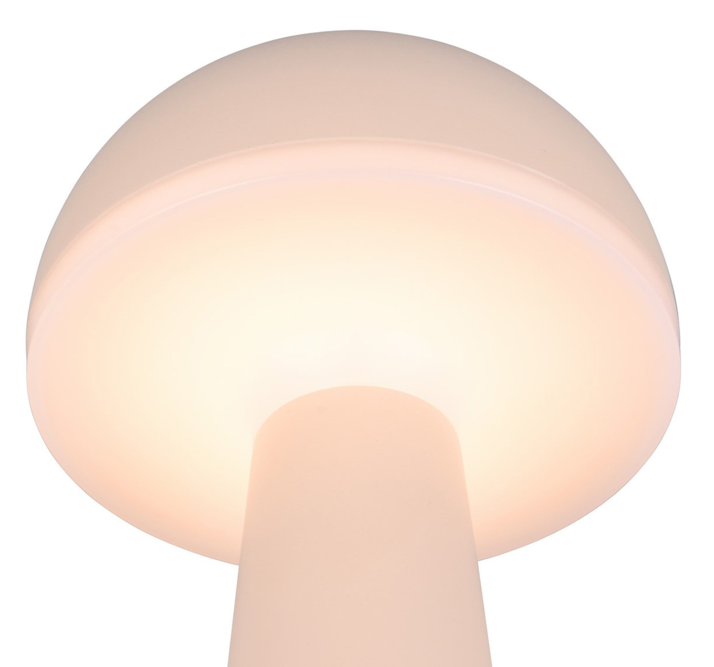 Lampa ogrodowa Fungo LED beżowa