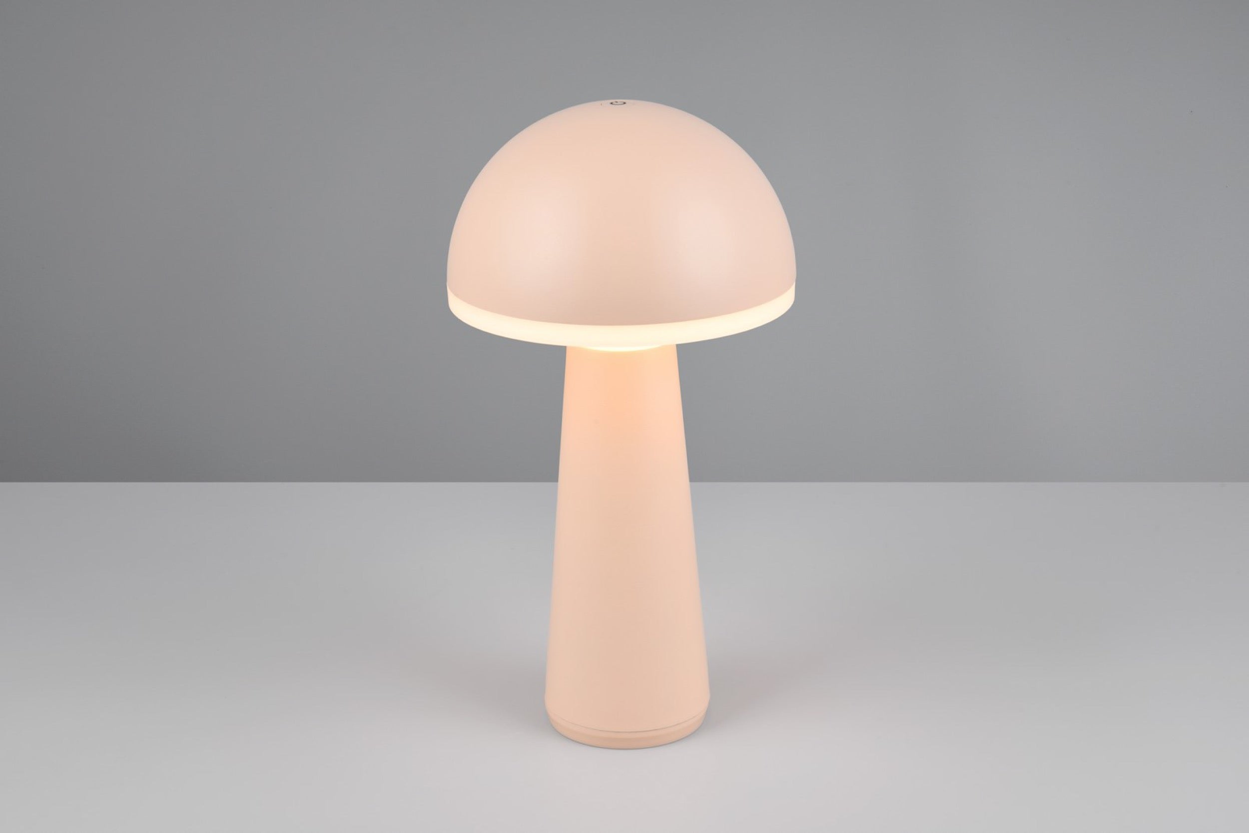 Lampa ogrodowa Fungo LED beżowa