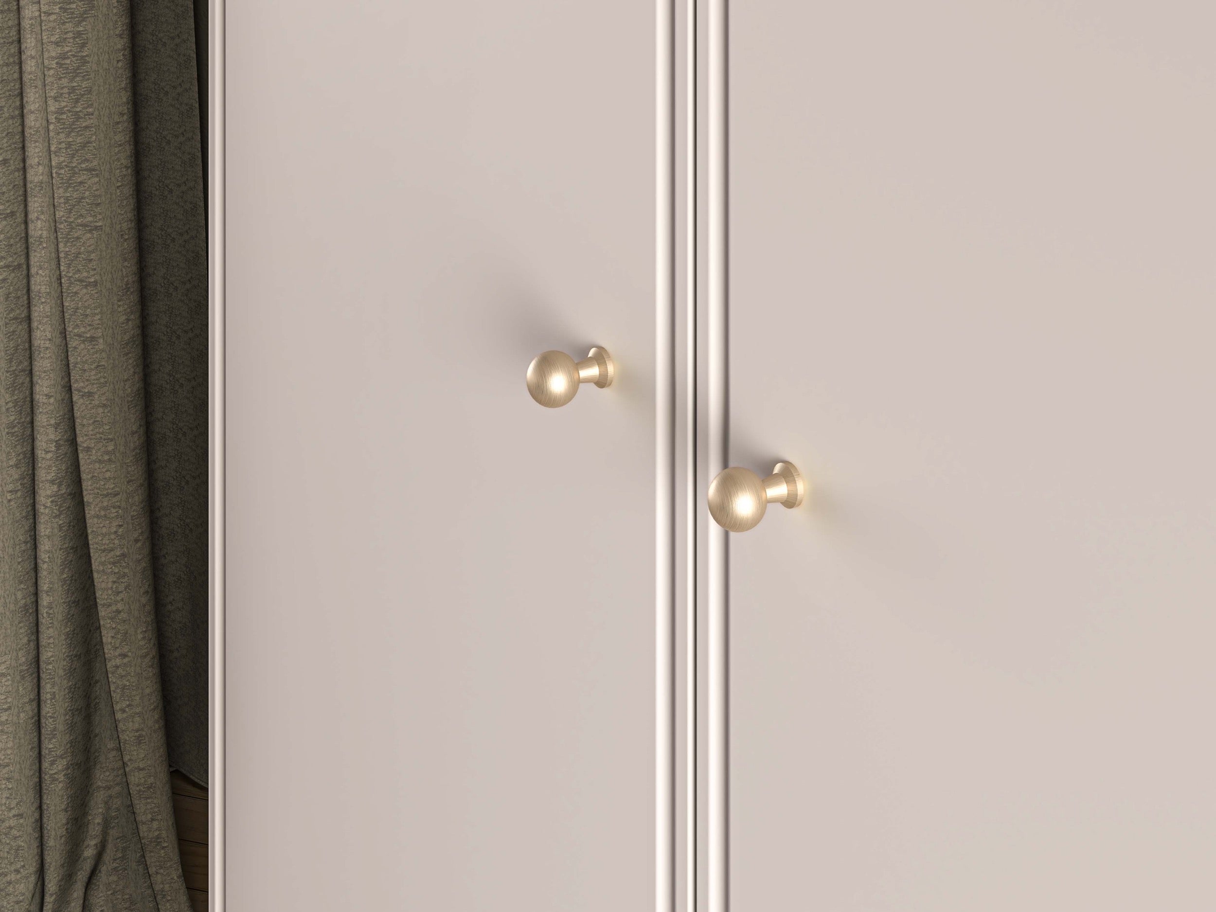 Szafa dwudrzwiowa Sandro 89 cm kaszmir - szerokość 89 cm