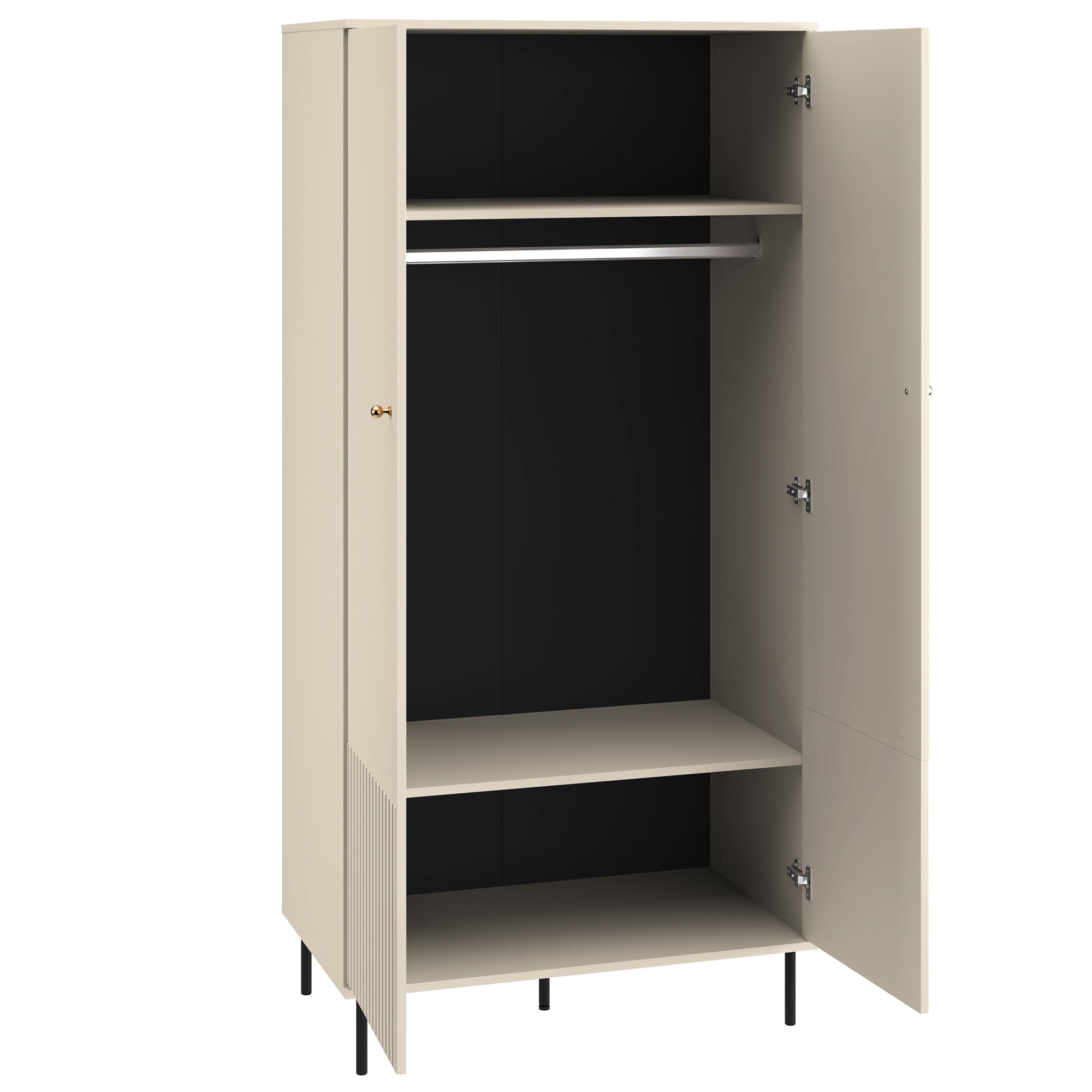 Szafa dwudrzwiowa Caletto 92 cm - głębokość 53 cm