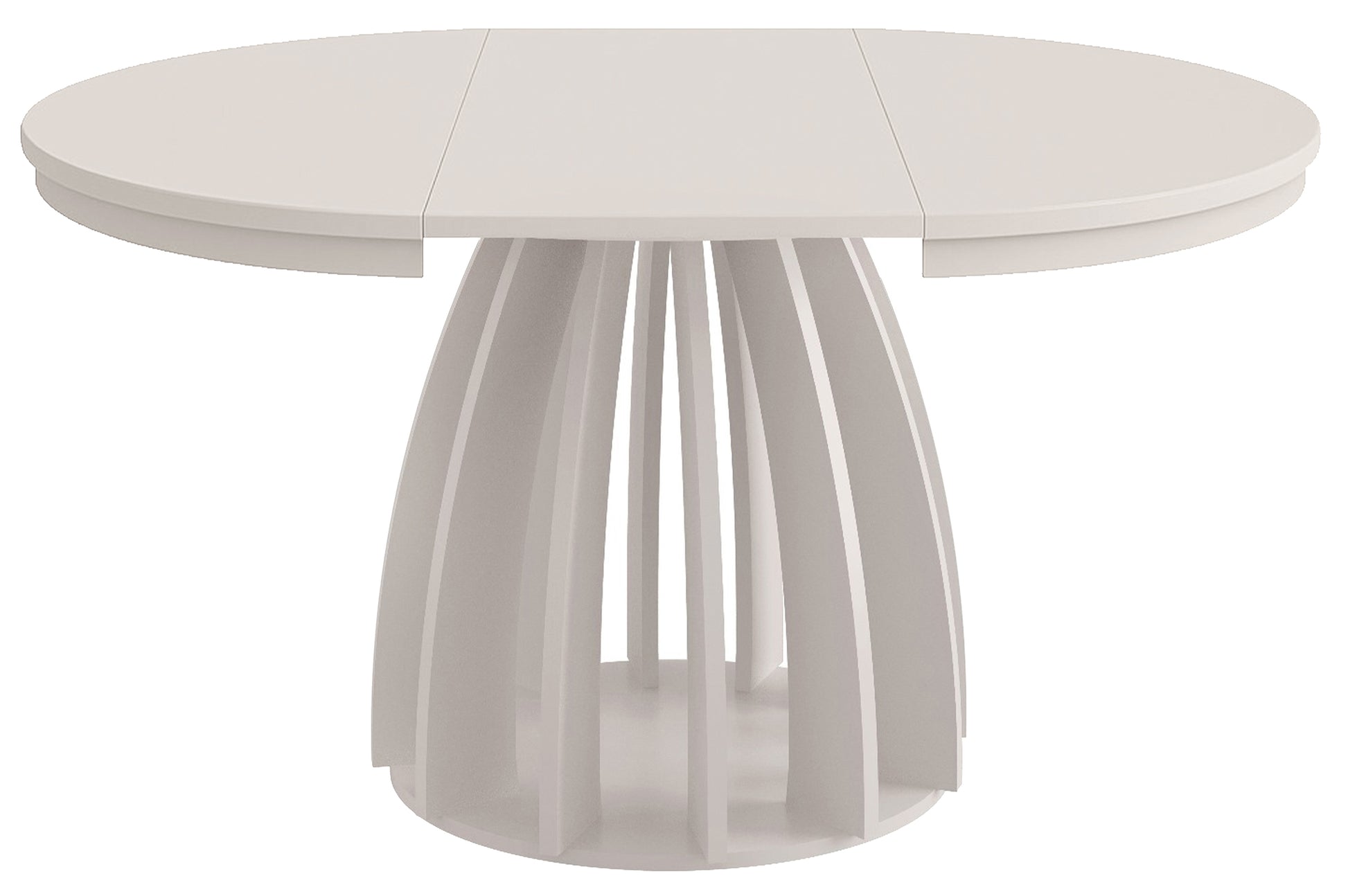 Stół rozkładany do jadalni Diciffy 100-140x100 cm kaszmir - materiał płyta meblowa