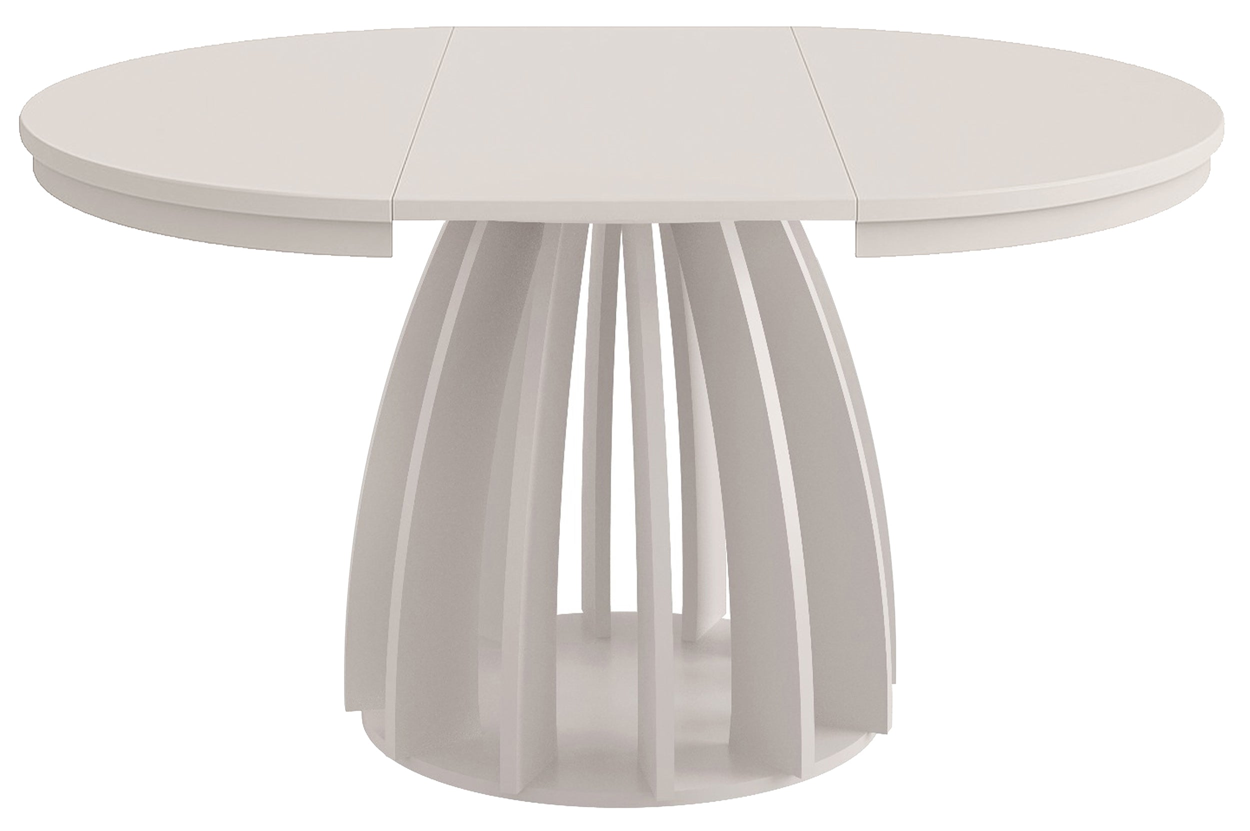 Stół rozkładany do jadalni Diciffy 100-140x100 cm kaszmir - materiał płyta meblowa