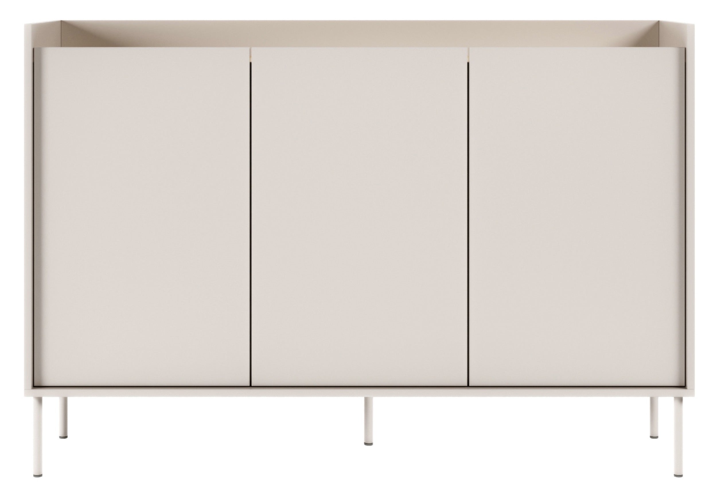 Komoda trzydrzwiowa Tovi 140 cm kaszmir/dąb lindberg