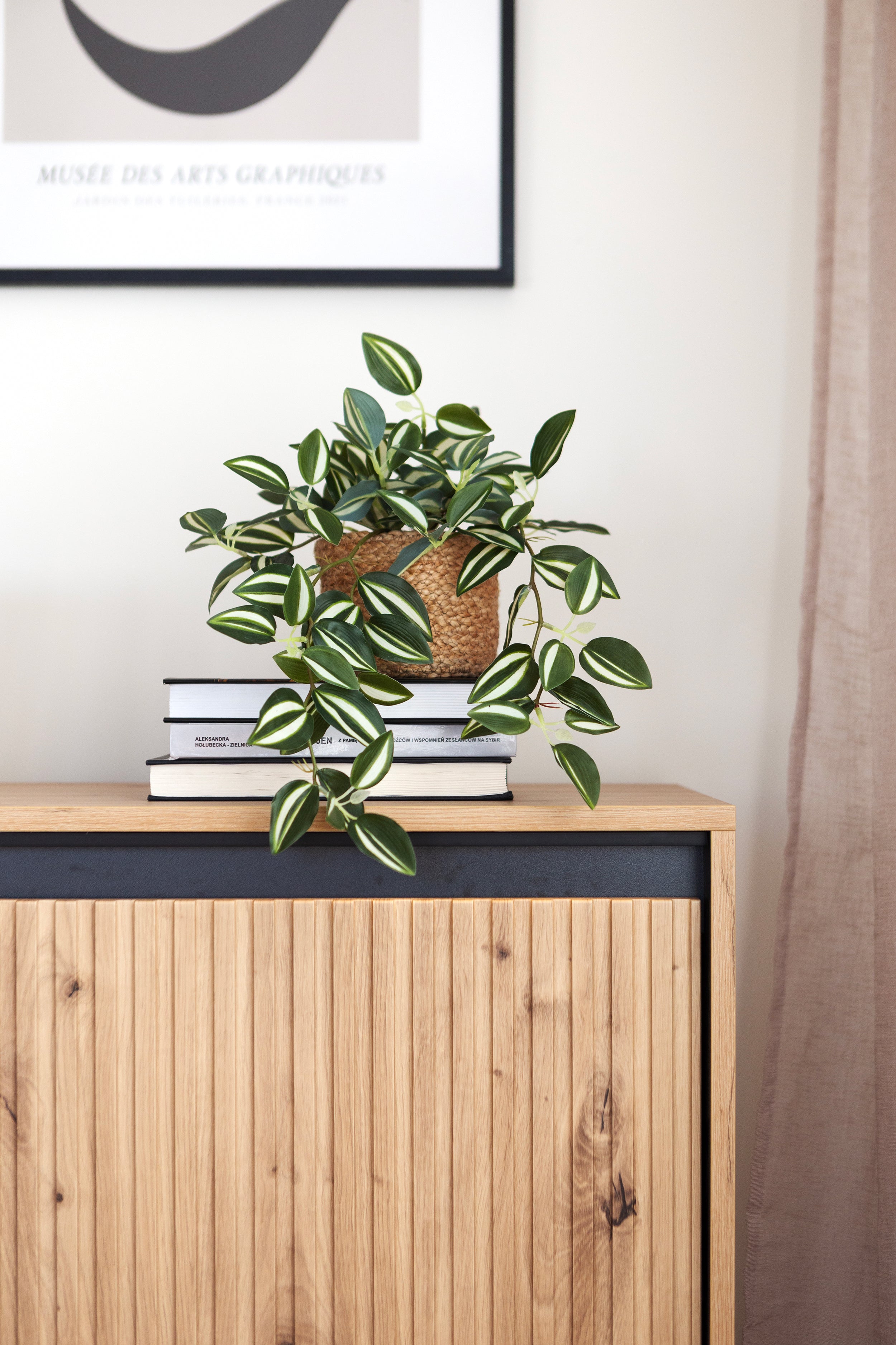 Szafka RTV Trend 193 cm z LED Dąb artisan - oświetlenie LED