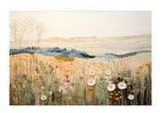 Obraz na płótnie z elementami 3D Tactile Fields 100x70 cm