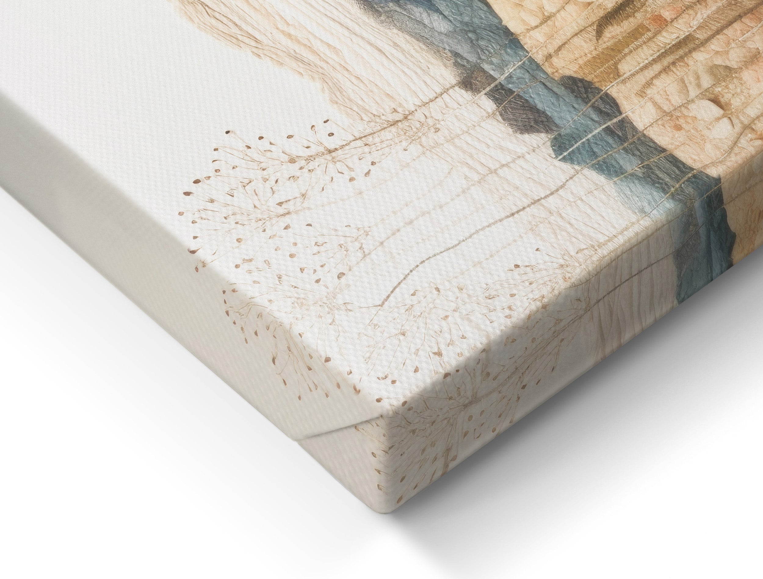 Obraz na płótnie z elementami 3D Tactile Fields 100x70 cm - szerokość 70 cm