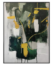 Obraz z ręcznie malowanymi elementami For 100x70 cm