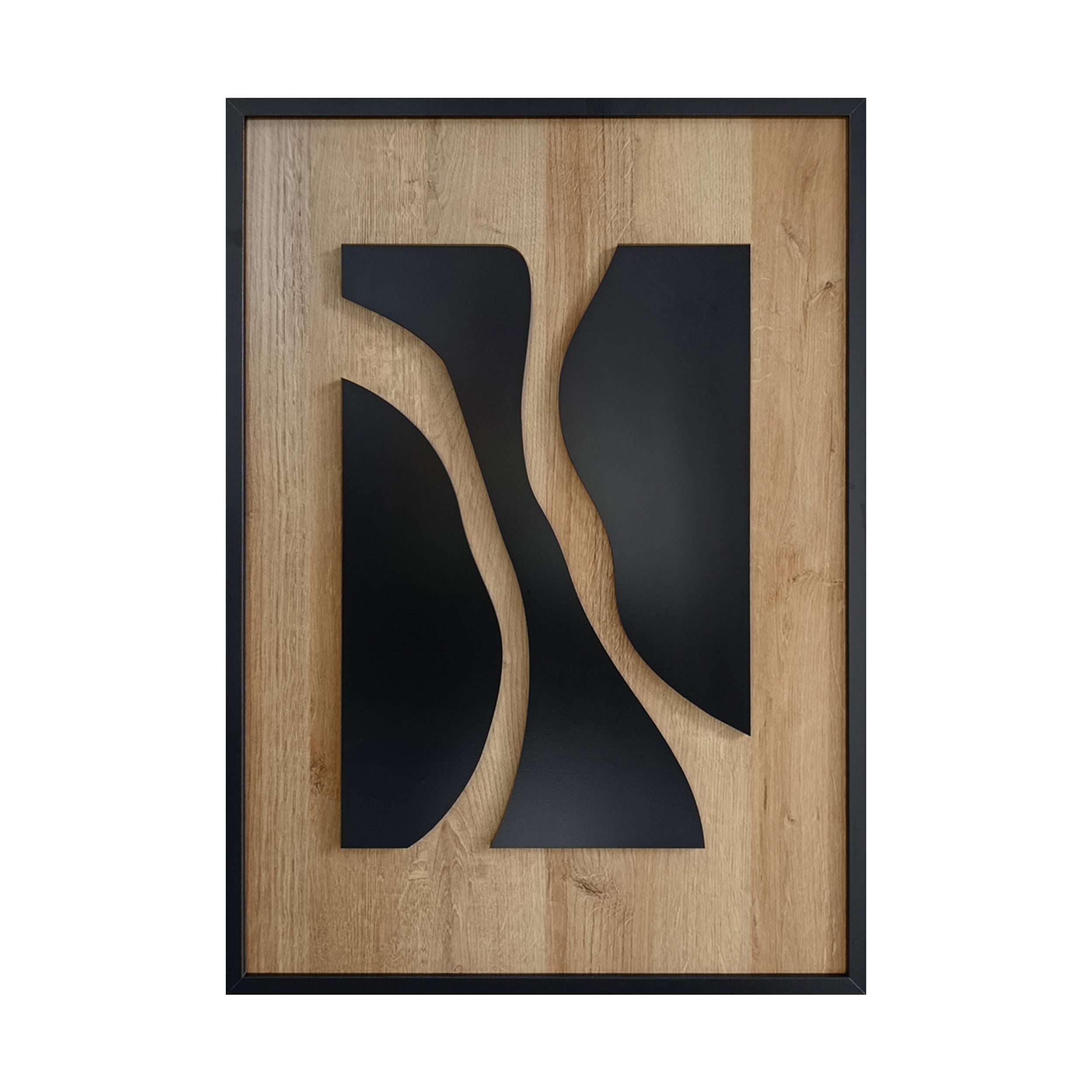Obraz Wooden Deco Flow 70x50 cm