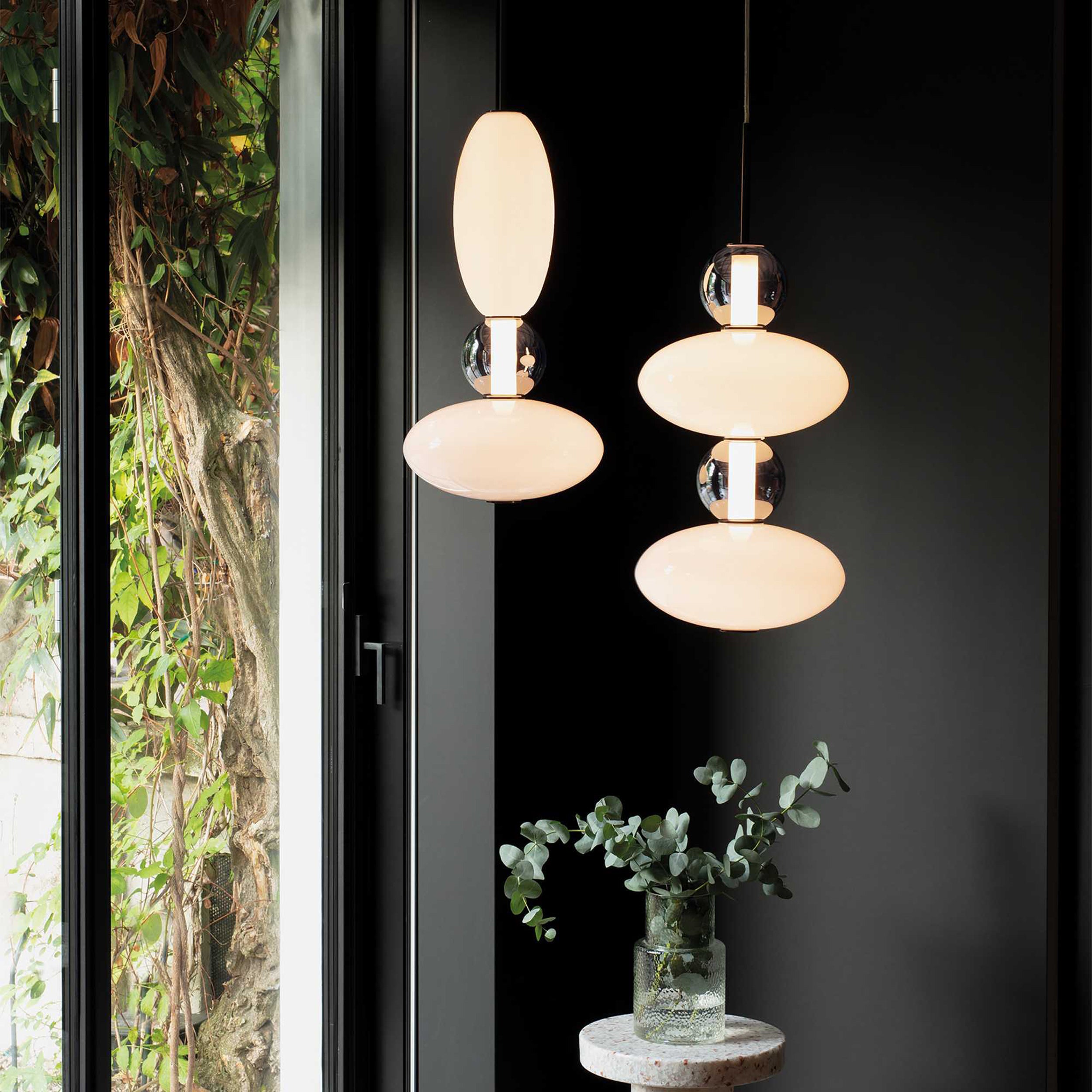 Lampa wisząca LED Lumiere czarna