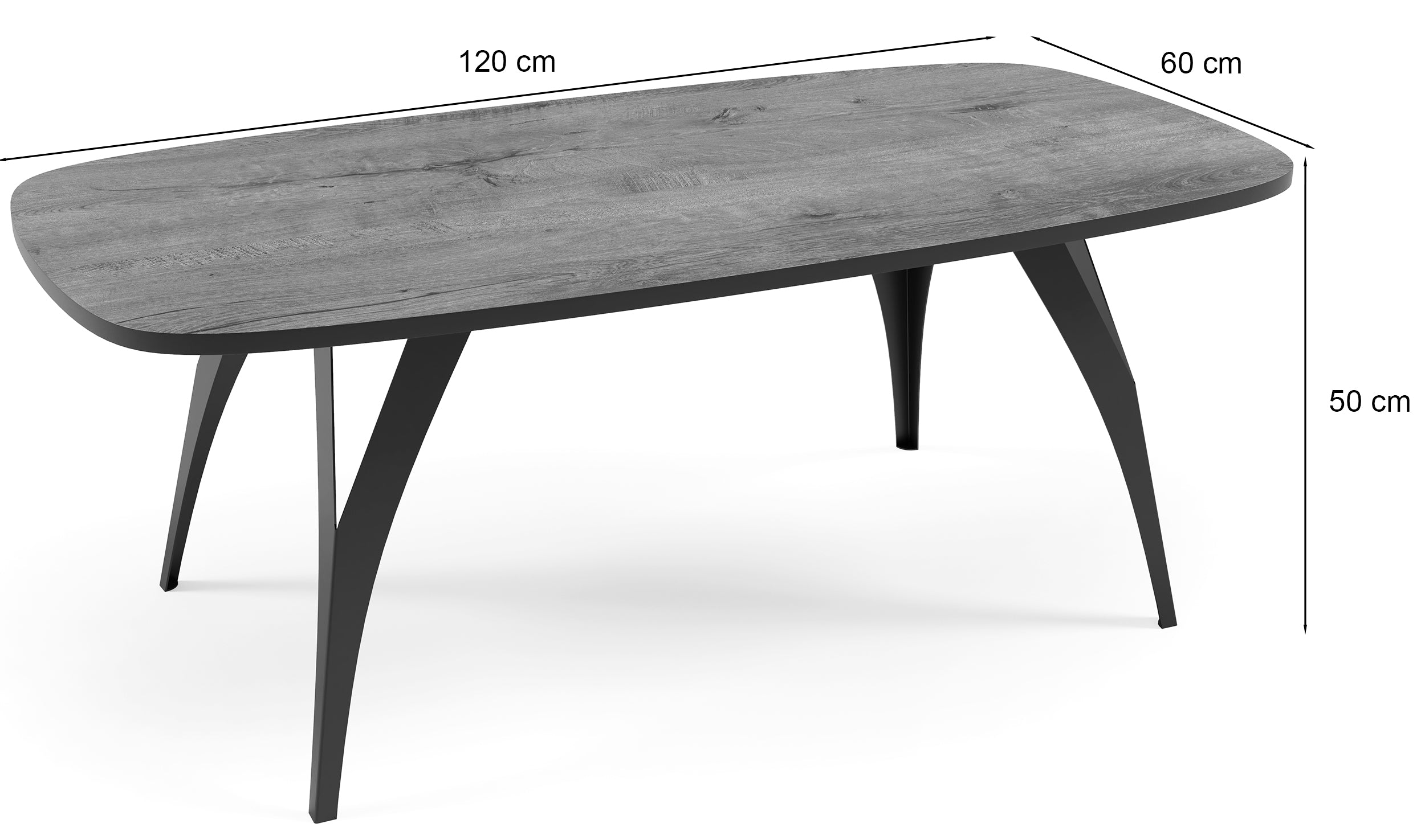 Stolik kawowy Diffini 120x60 cm Dąb Craft
