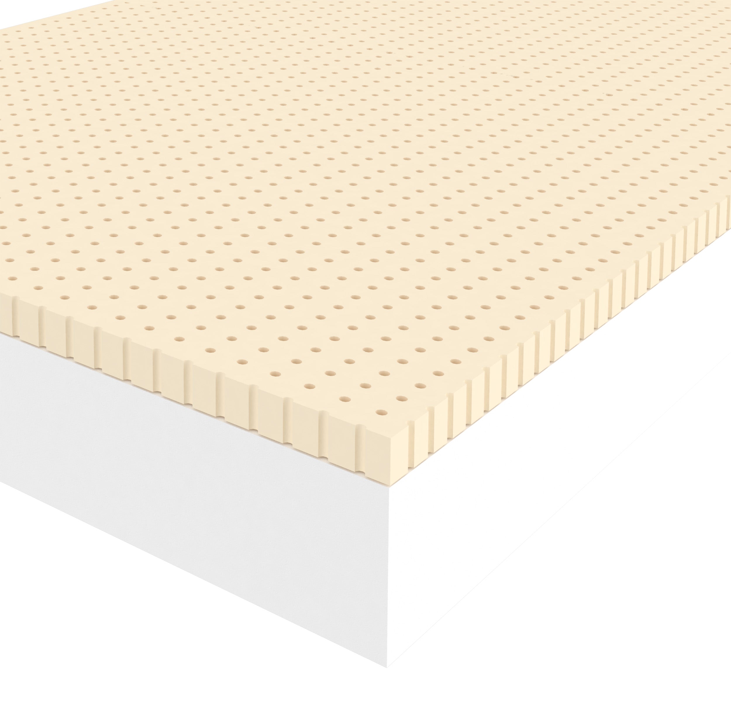Materac dla dzieci 70x120 cm Achinam z lateksem - materiał tworzywo sztuczne