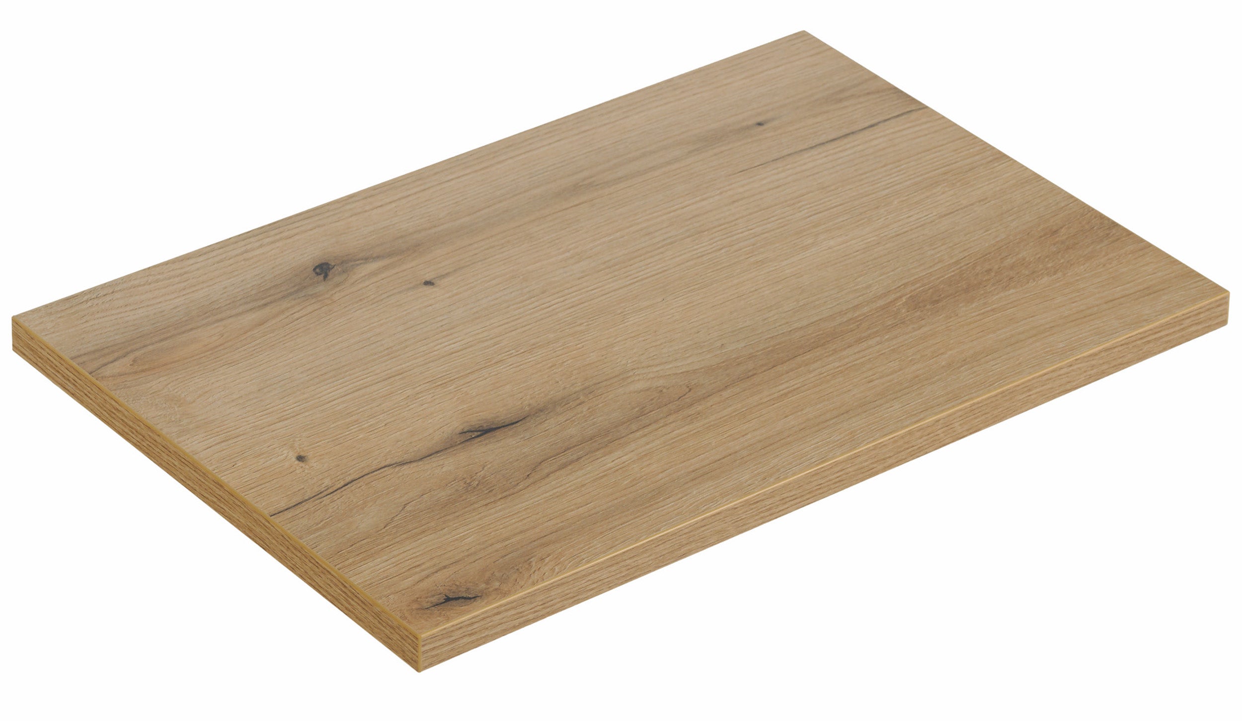 Szafka łazienkowa dwudrzwiowa Novia z blatem 80 cm czarna/dąb