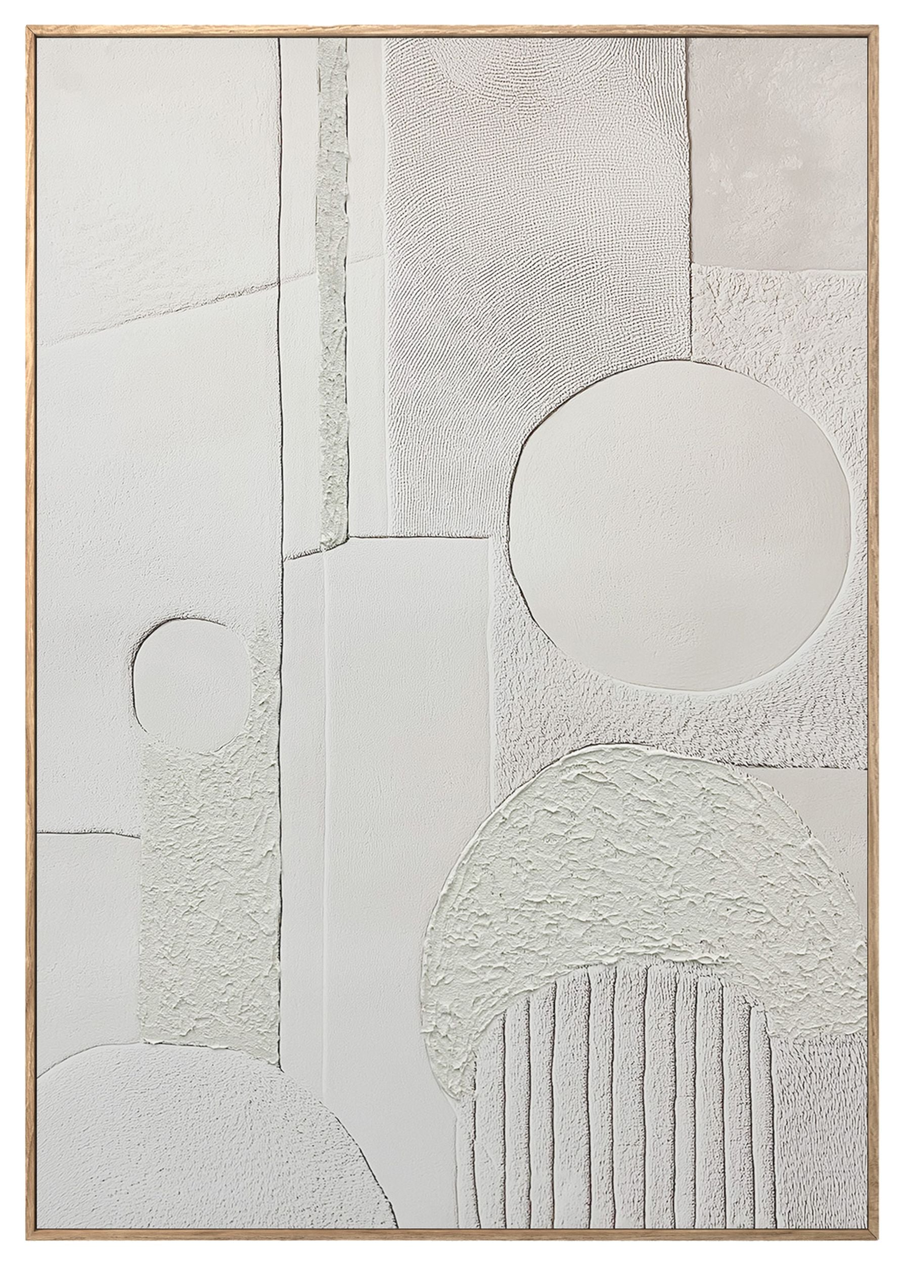 Obraz w ramie Landscape 100x70 cm z ręcznie malowanymi elementami