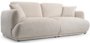 Sofa trzyosobowa Chacco jasnobeżowa sztruks