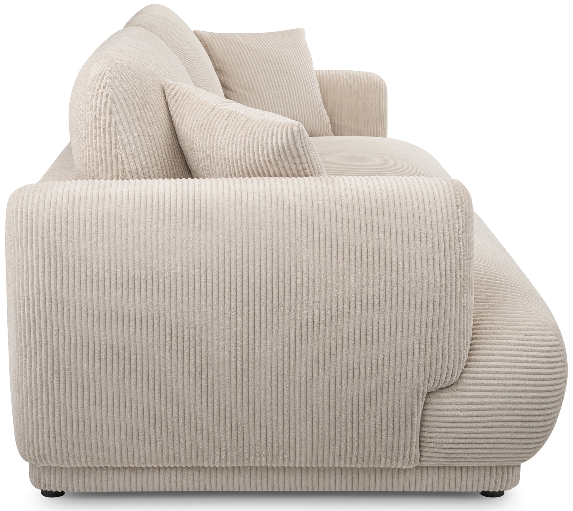 Sofa chacco jasnobeżowa - głębokość 102 cm