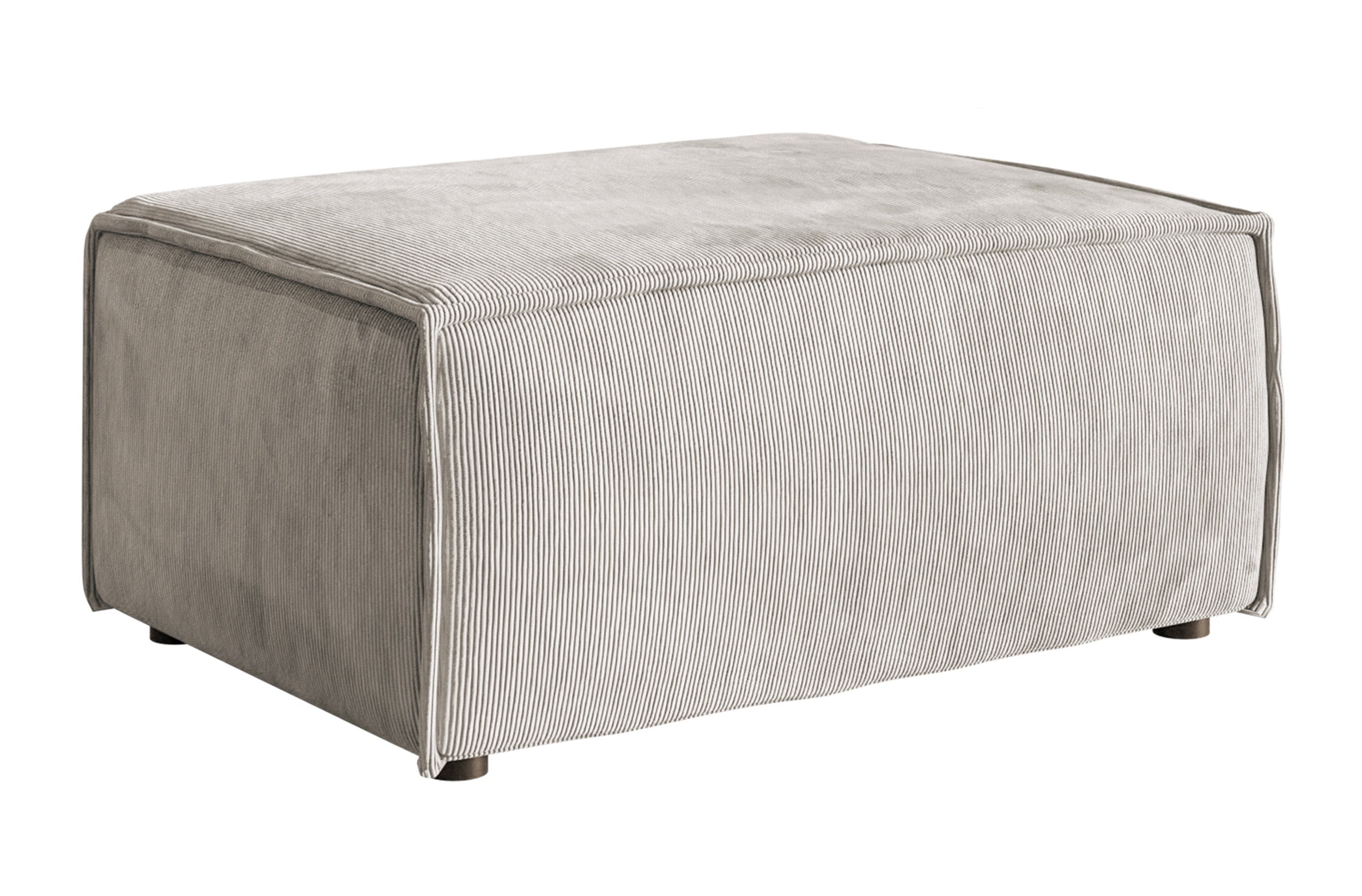 Pufa Copertino 65x90 cm piaskowa sztruks