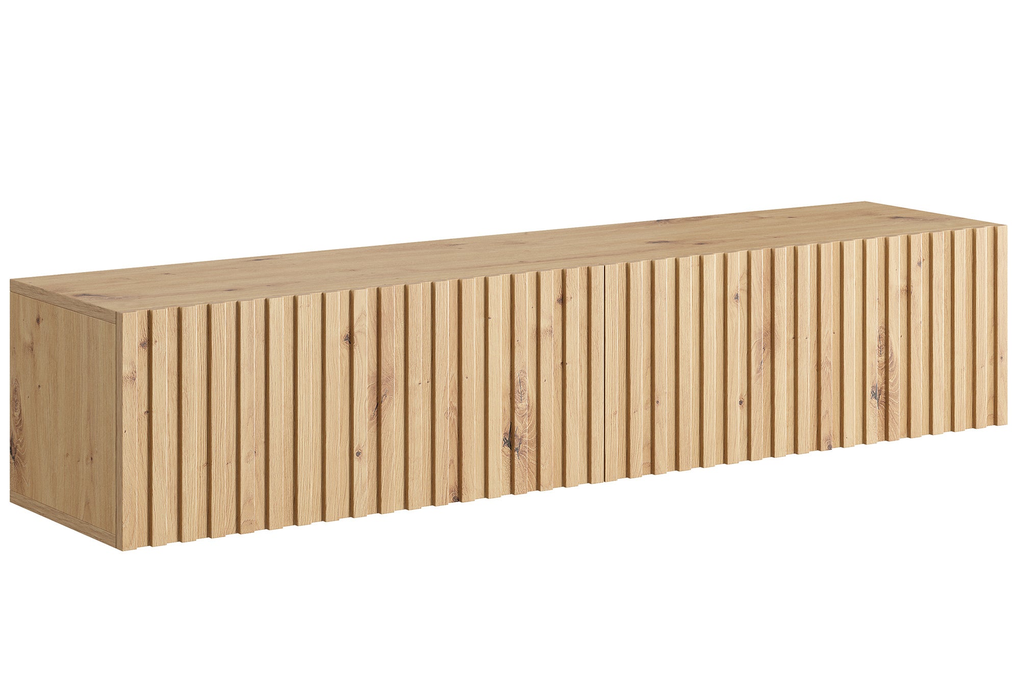 Szafka RTV Telire 138,6 cm dąb artisan lamele