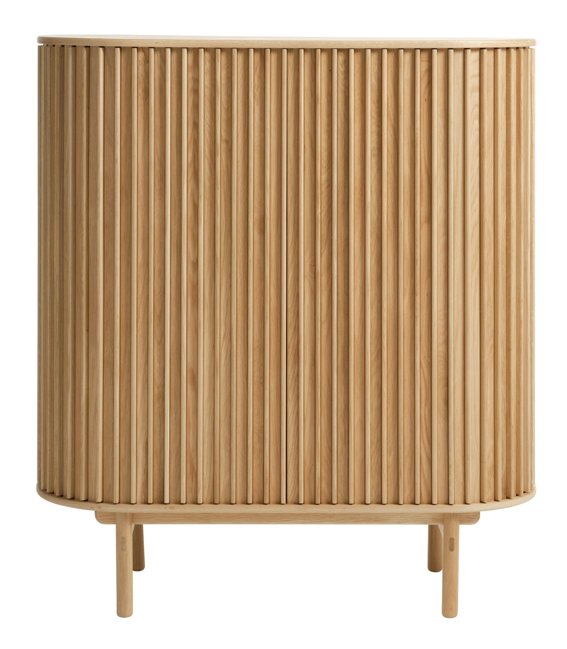 Komoda wysoka Yoffers 125 - na nóżkach, materiał płyta meblowa