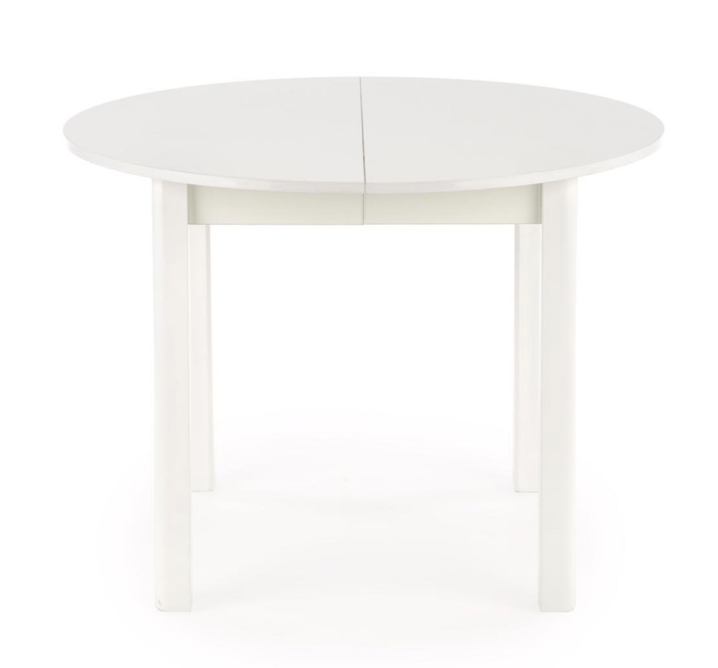 Stół rozkładany Nelloom 102-142x102 biały