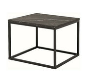 Stolik kawowy Rossi 60x60 cm czarny marmur