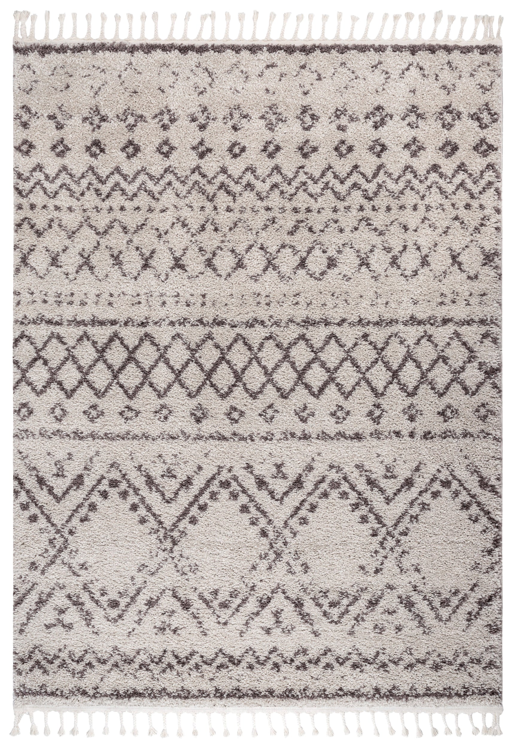 Dywan Berber Rabat 180x270 cm brązowy