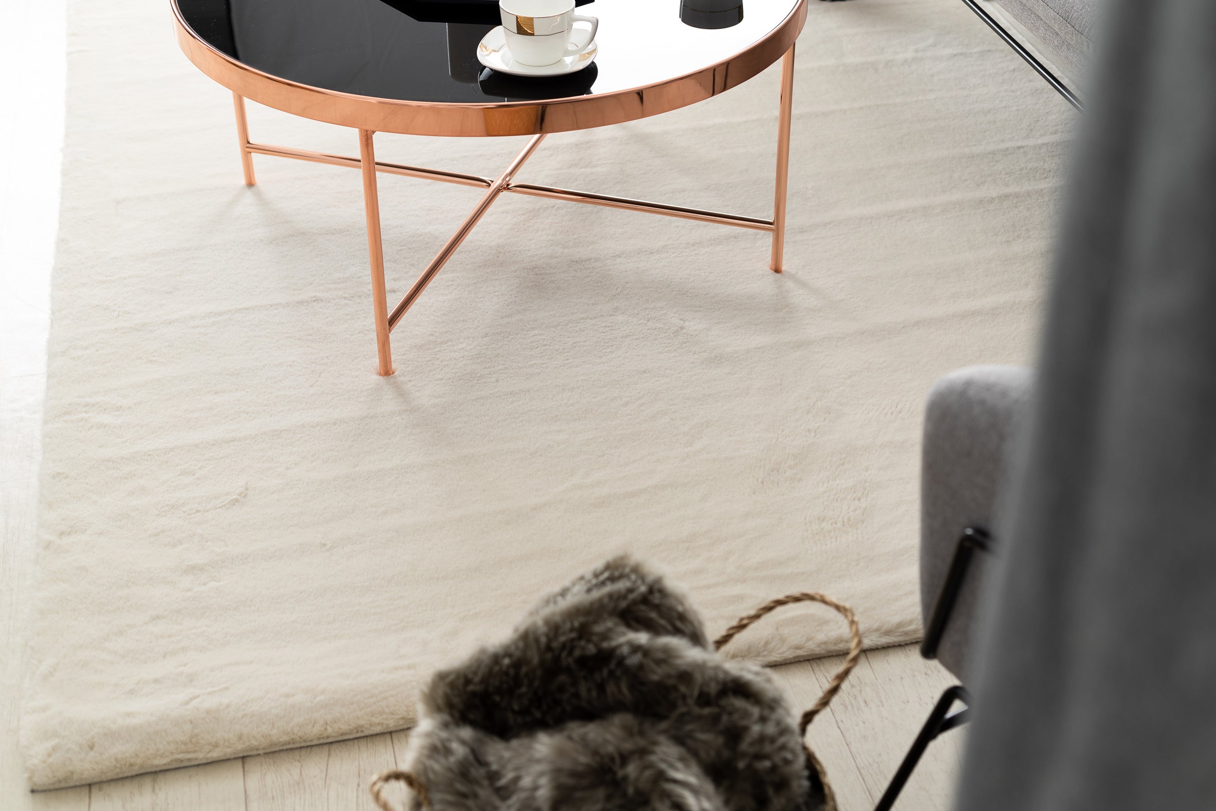 Dywan Bunny 140x190 cm beżowy