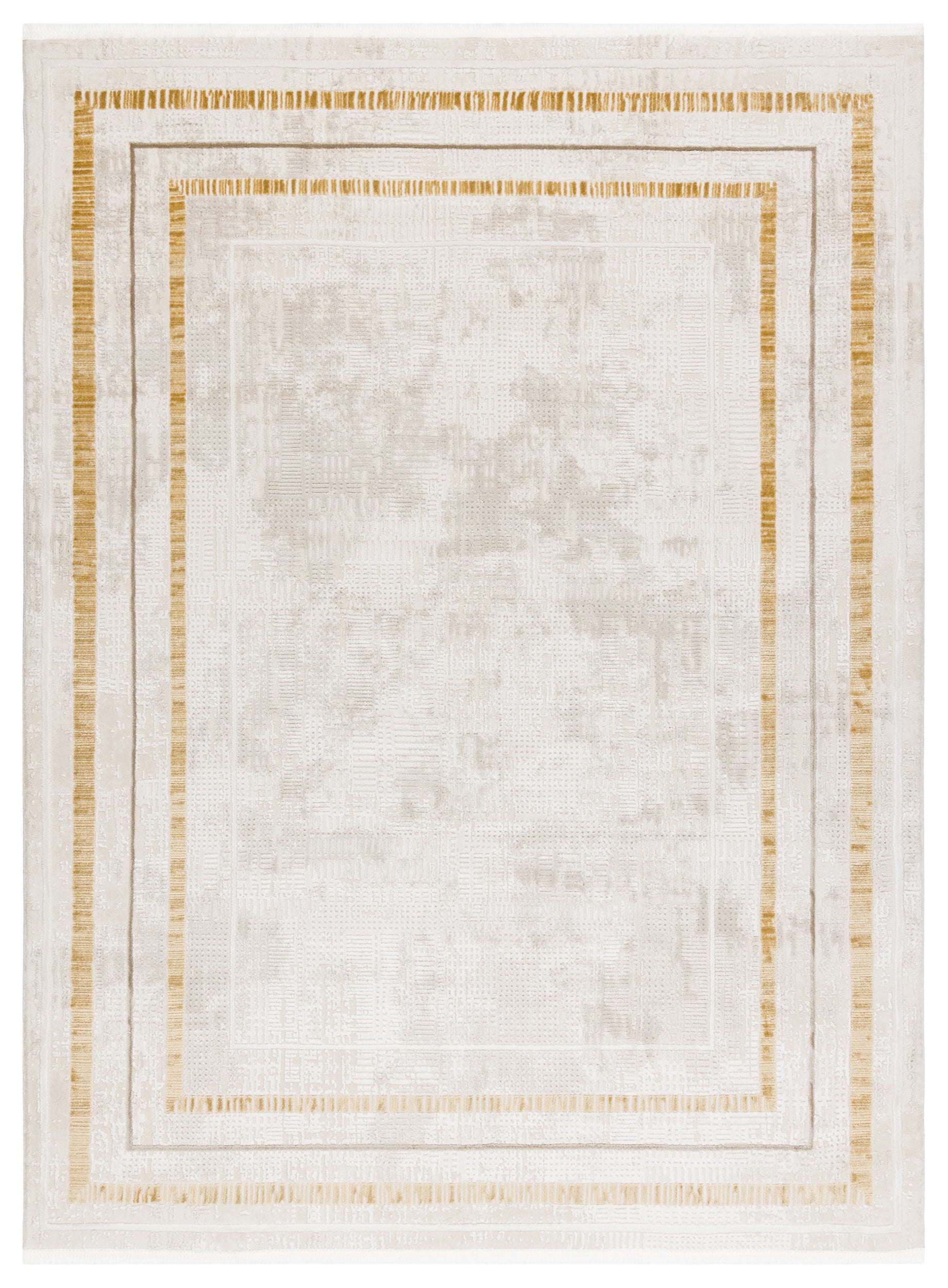Dywan Duke 160x220 cm krem / złoty