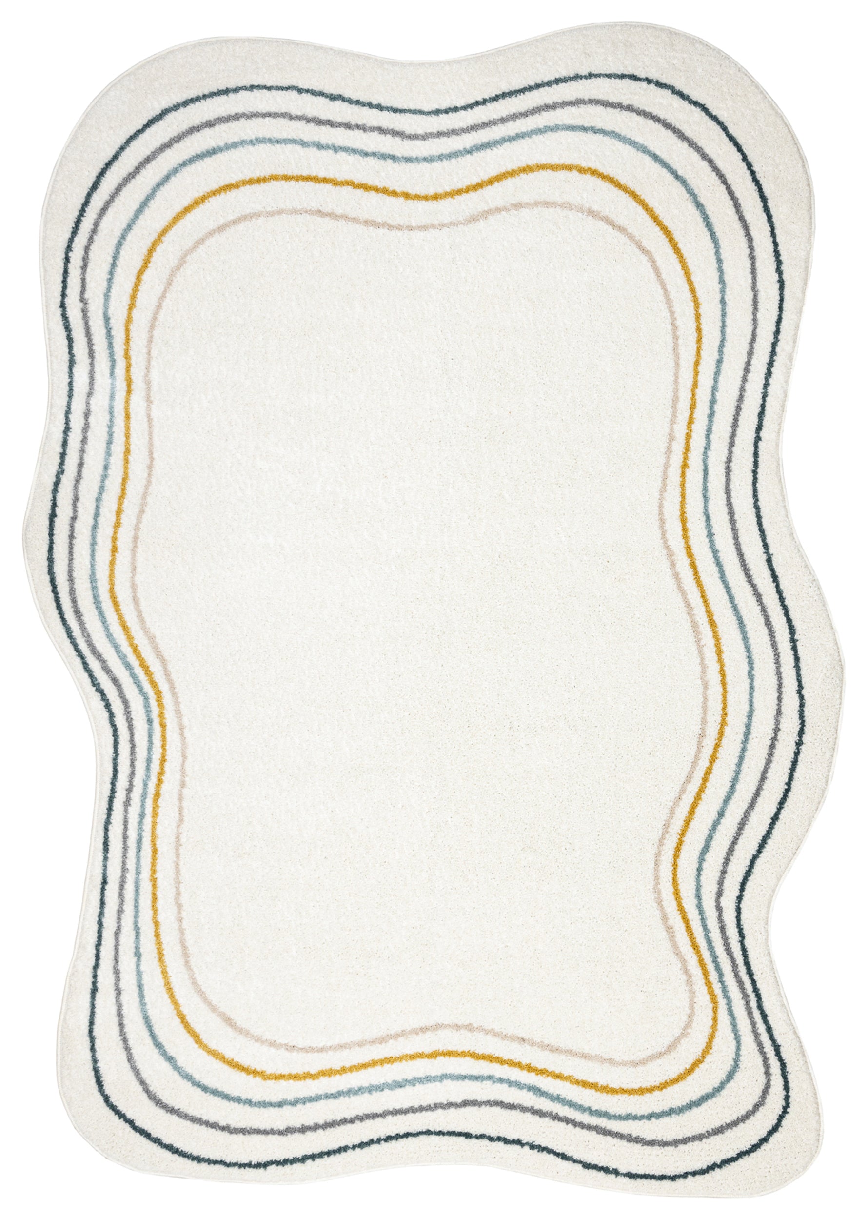 Dywan Fusion 200x290 cm biało-zielony