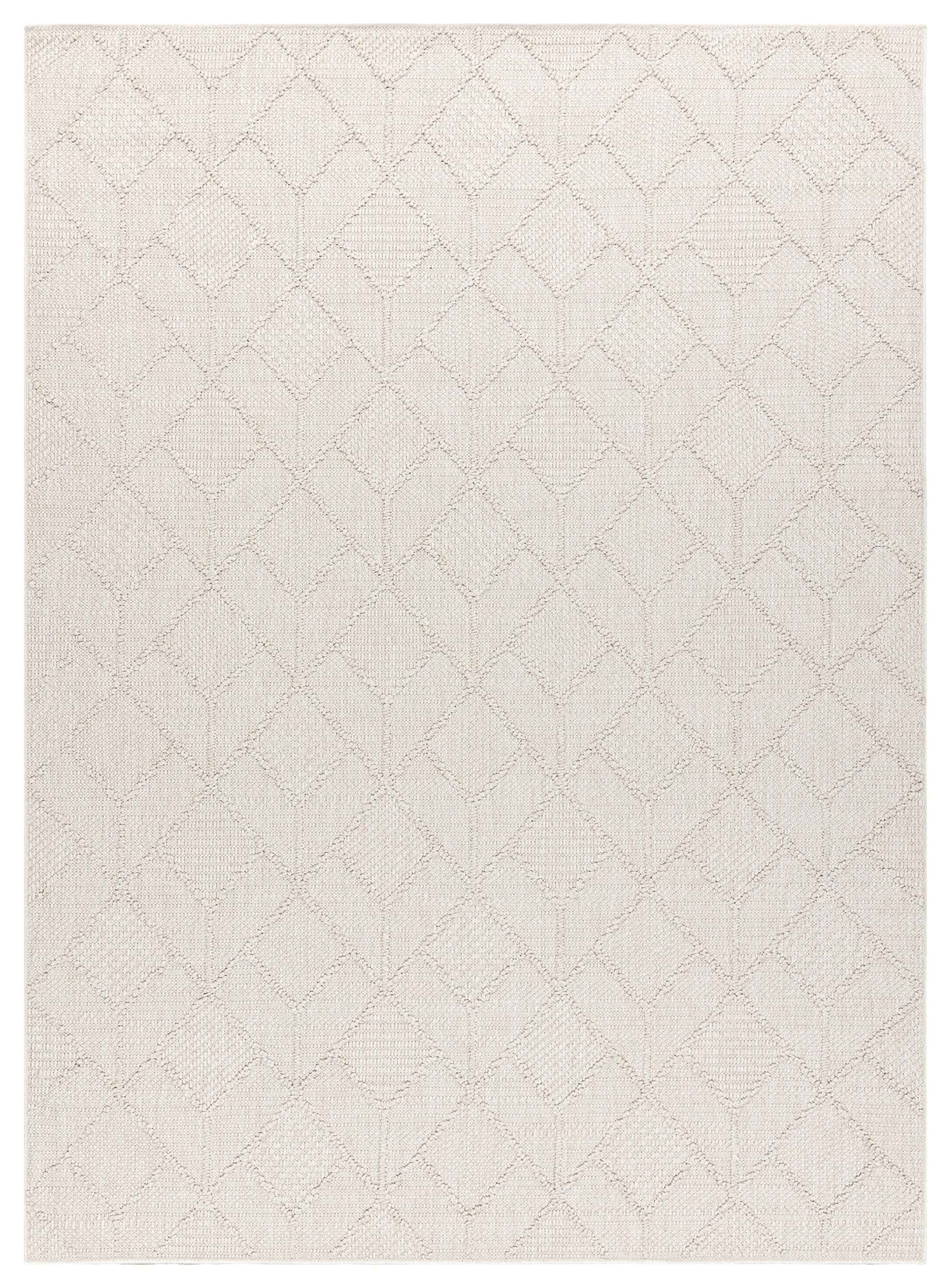 Dywan zewnętrzny Jersey 160x220 cm kremowy