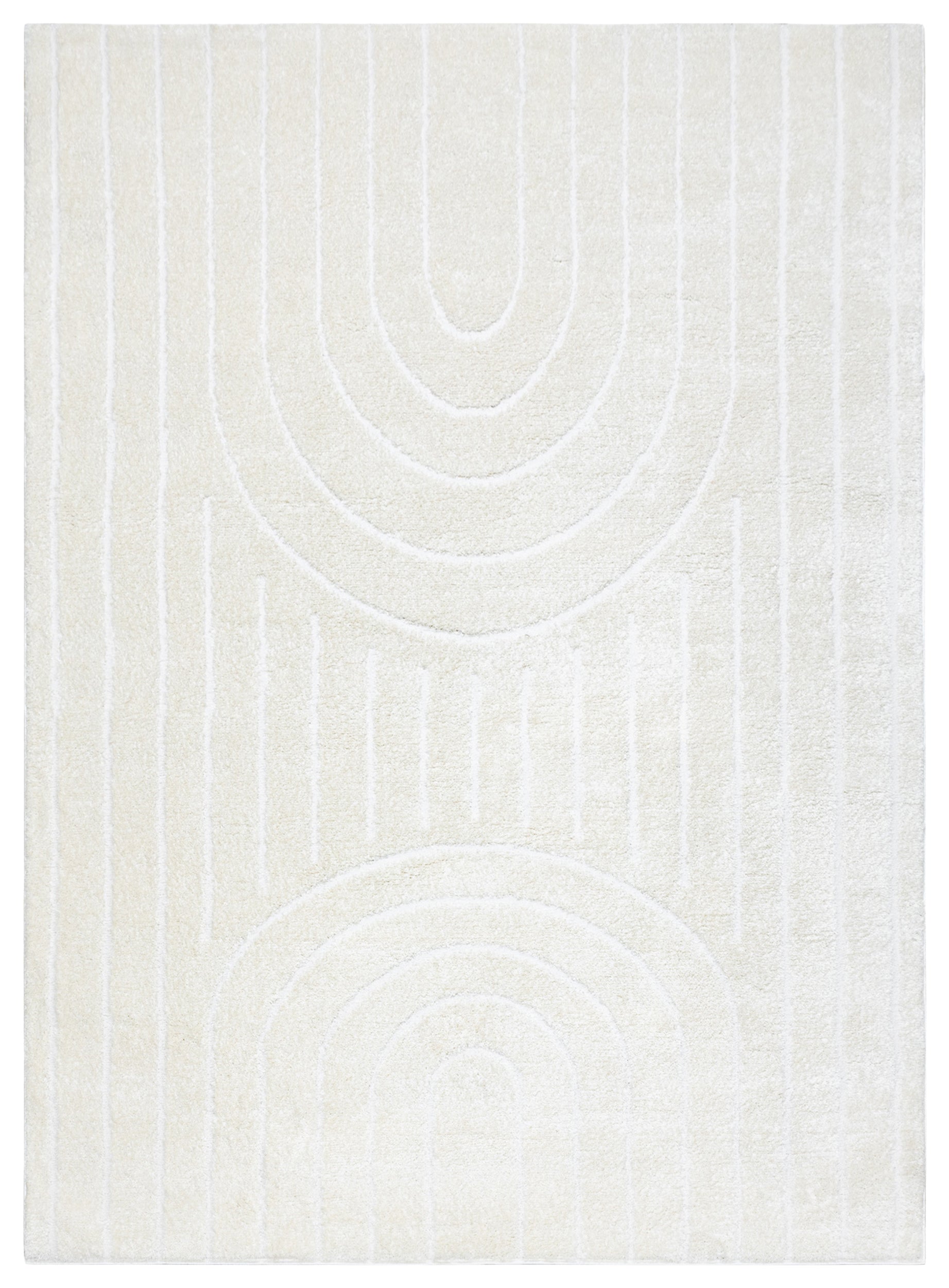 Dywan Mode 160x220 cm kremowy jednolity