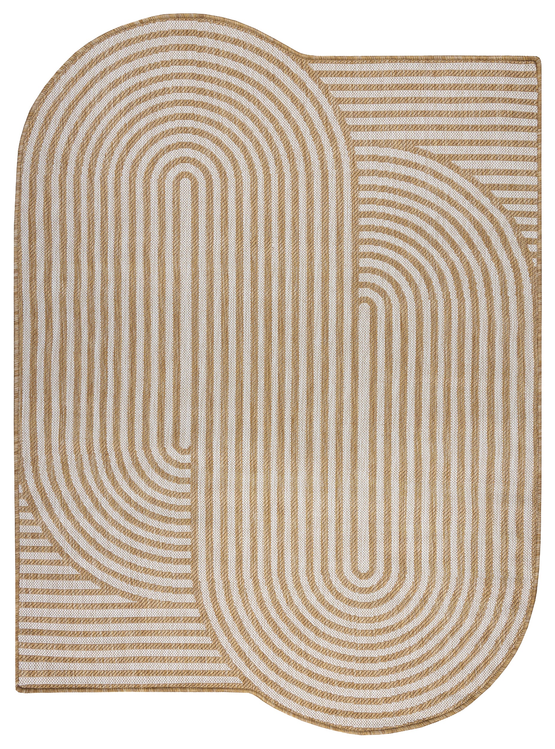 Dywan zewnętrzny Organic 120x170 cm krem / beż